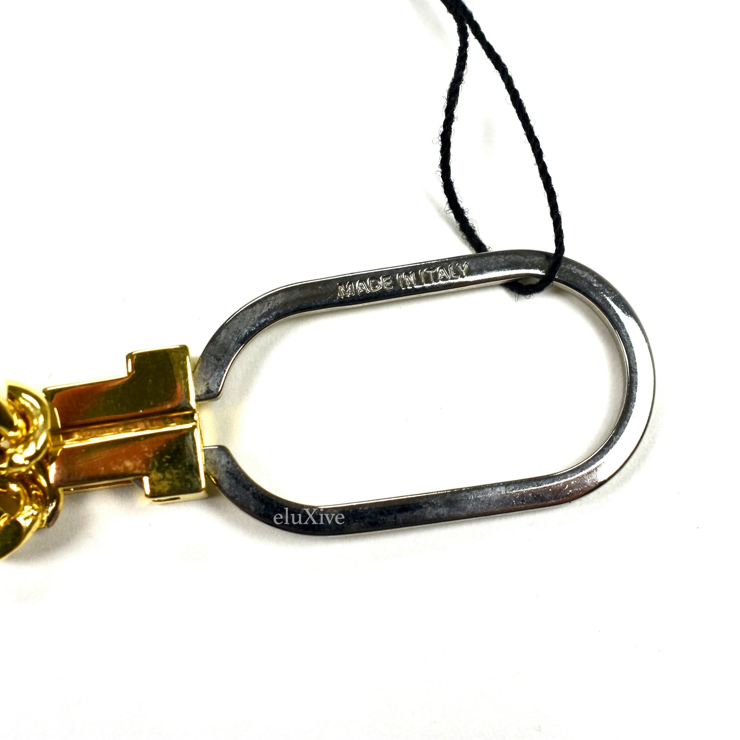 Lanvin - Vintage Gold Logo Keychain