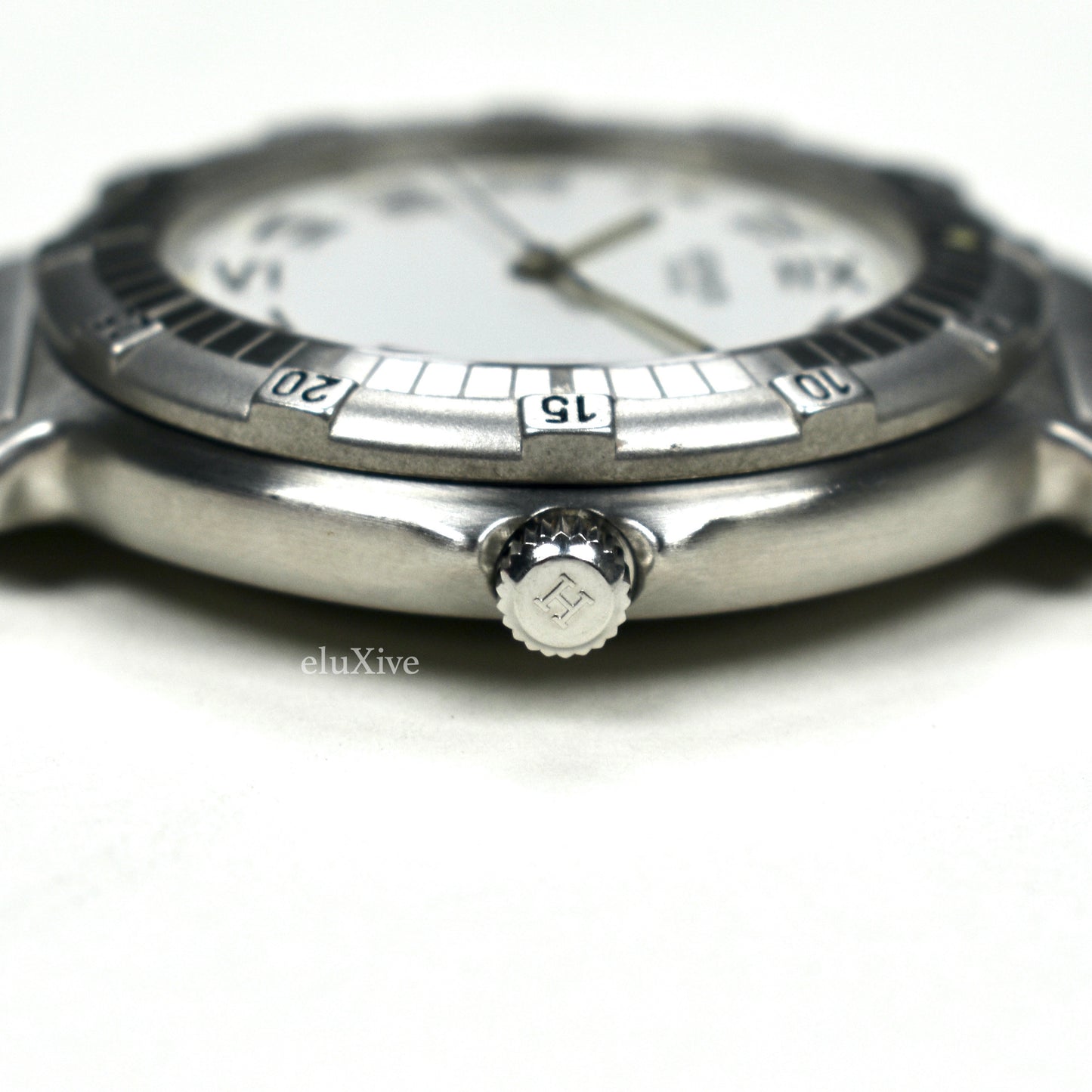 Hermes - Steel White Dial Captian Nemo Watch