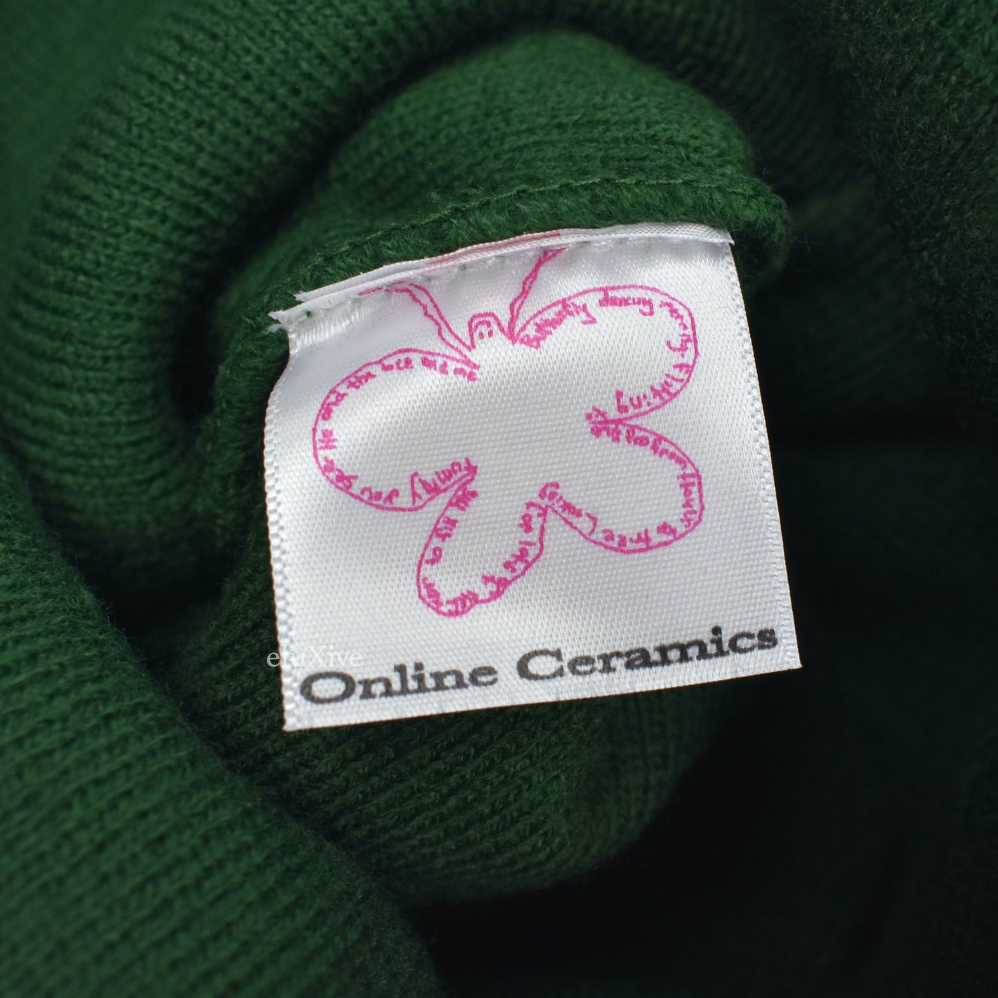 Online Ceramics - Magic Happens Logo Beanie (Dark Green)