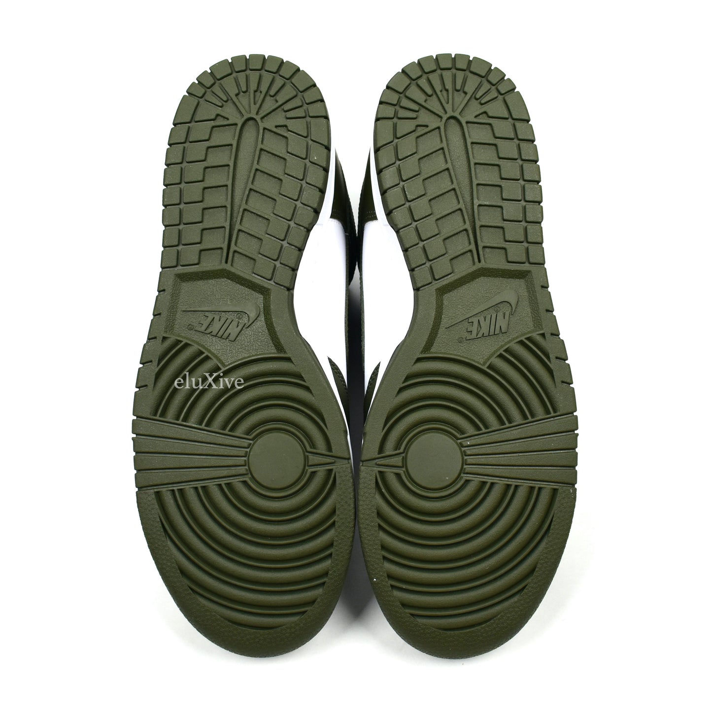 Nike - Nike Dunk Hi Retro 'Cargo Khaki' (White/Olive)