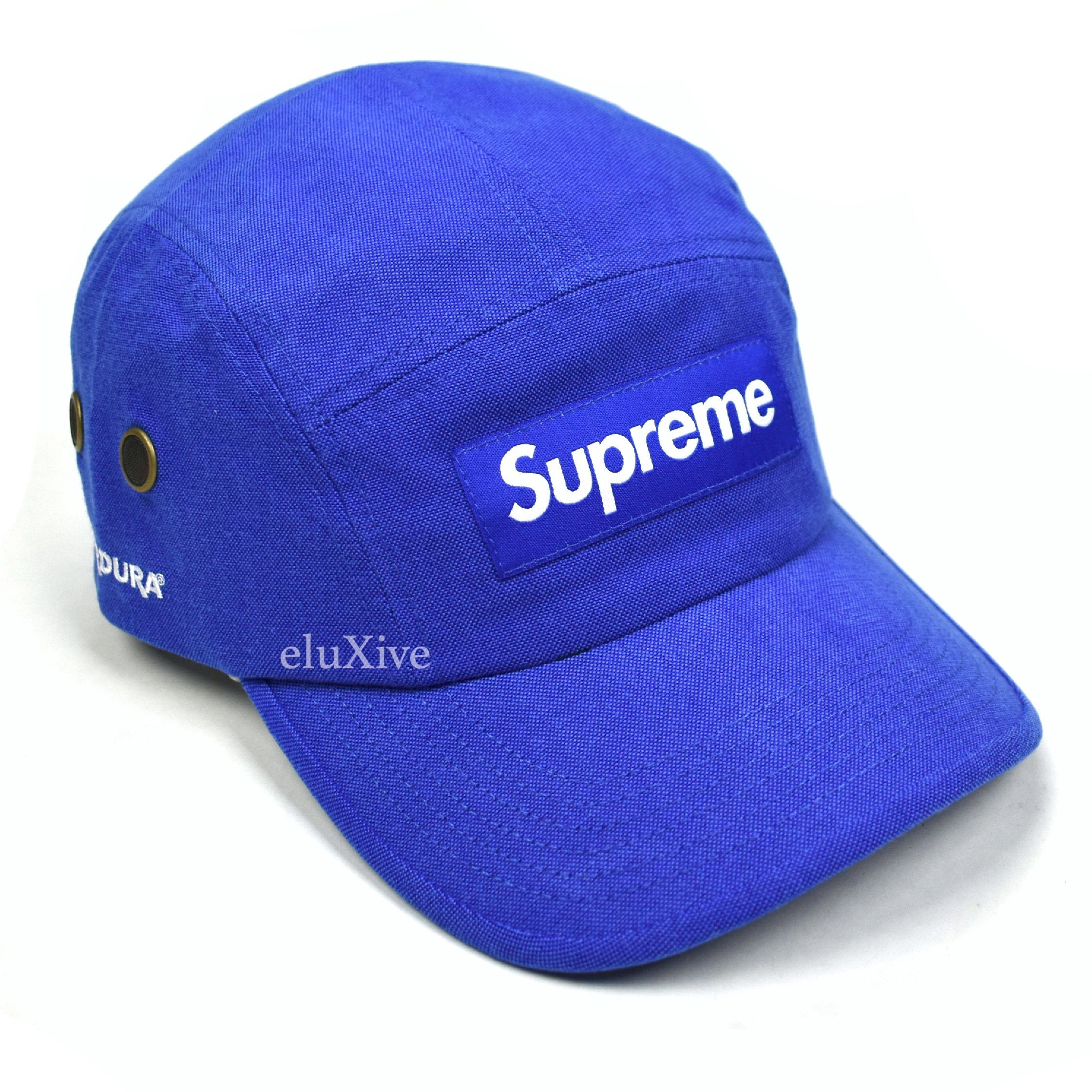 Supreme brushed cordura blue - Depop