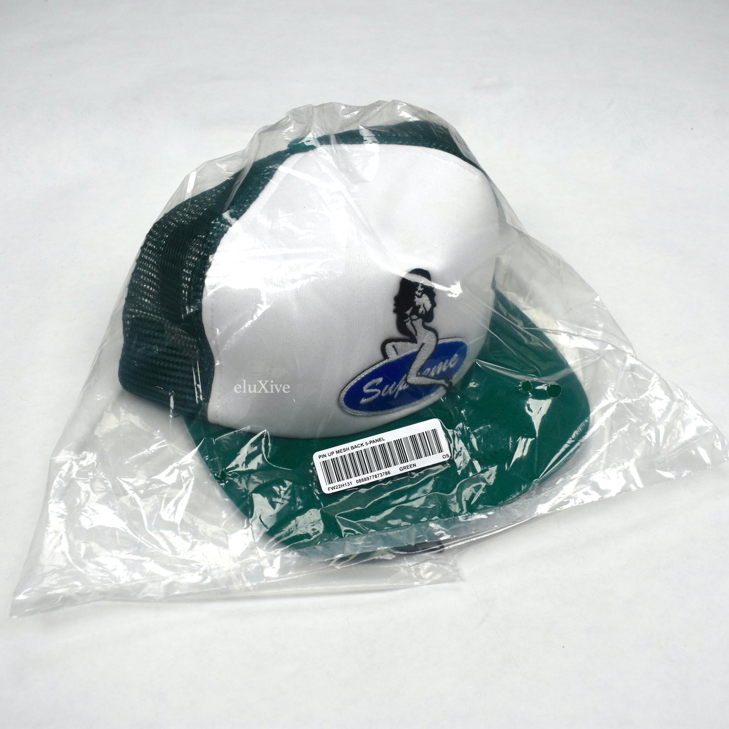 Supreme - Pinup Logo Trucker Hat (Green)