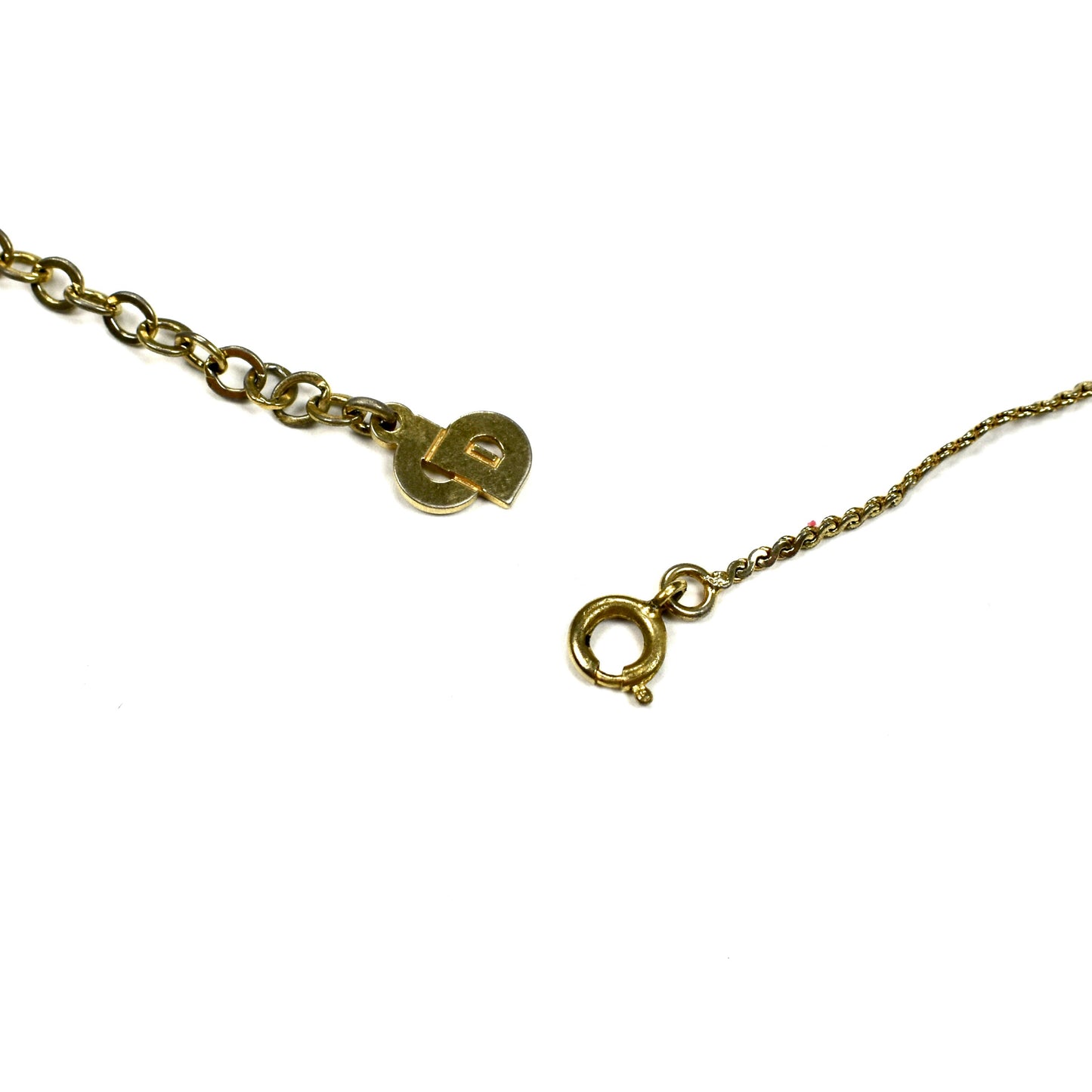 Dior - Vintage Leaf Pendant Chain Necklace