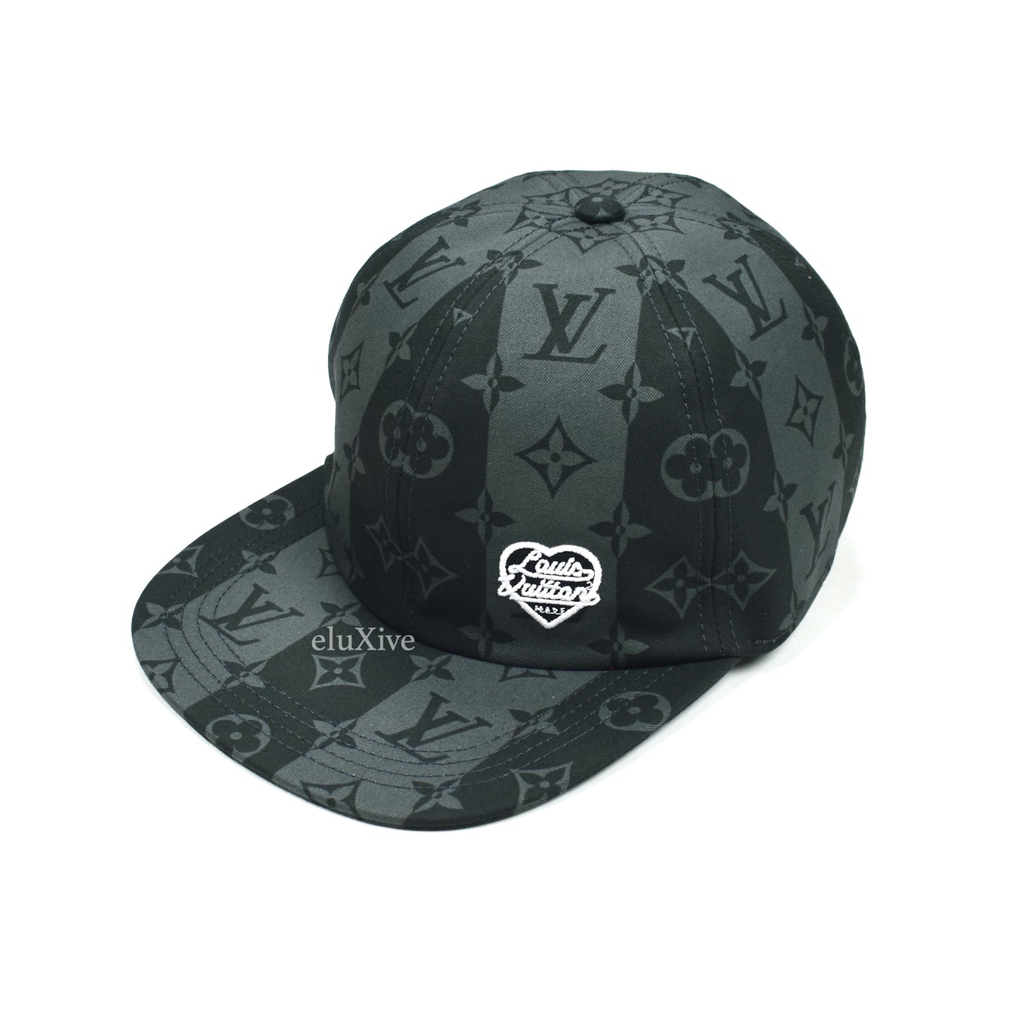 Louis Vuitton x Nigo - Gray Monogram Stripe LV Made Hat