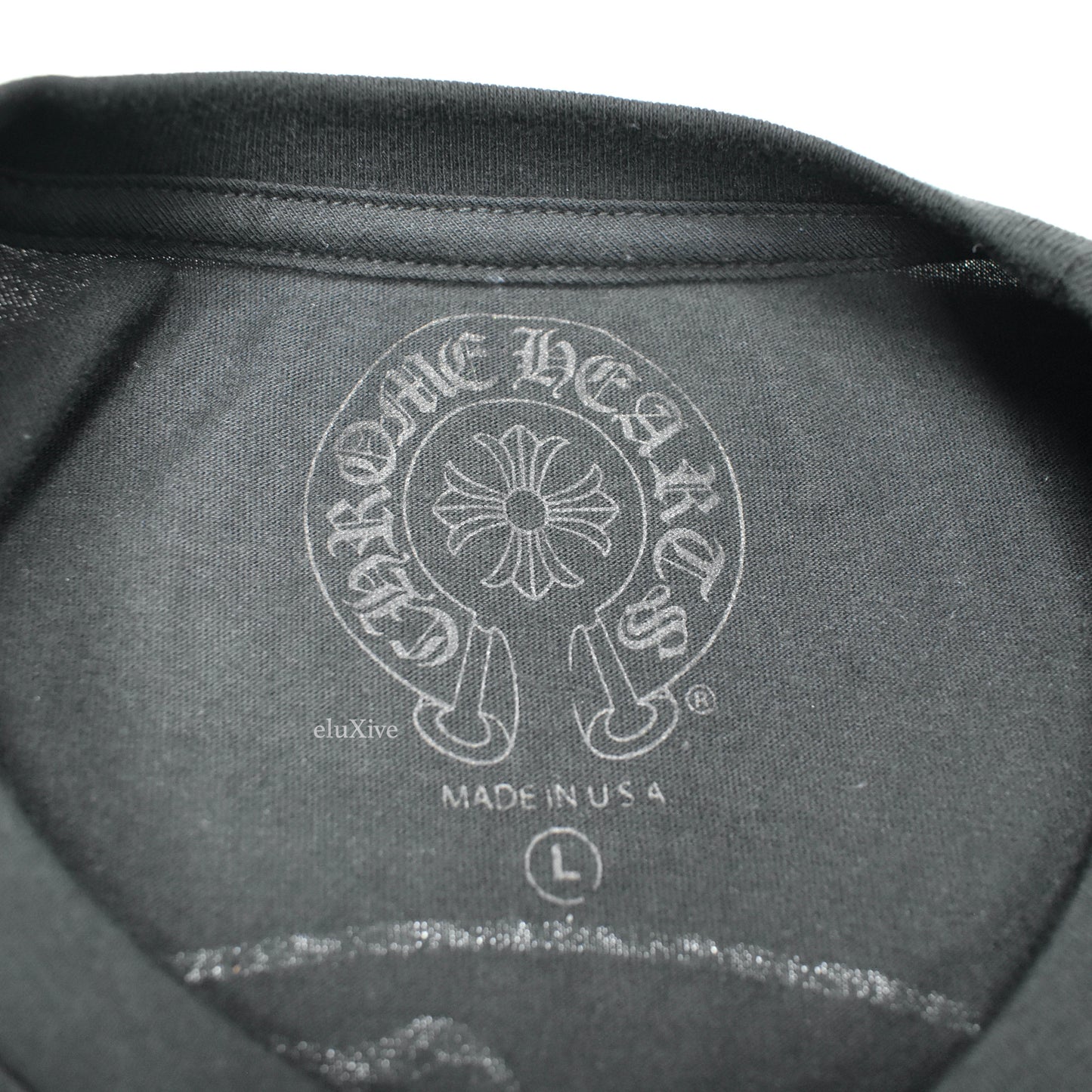 Chrome Hearts - Black New York Exclusive Logo L/S T-Shirt