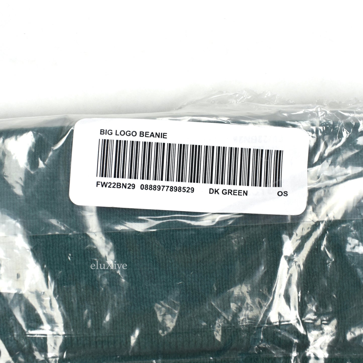 Supreme - Big Logo Knit Beanie (Dark Green)