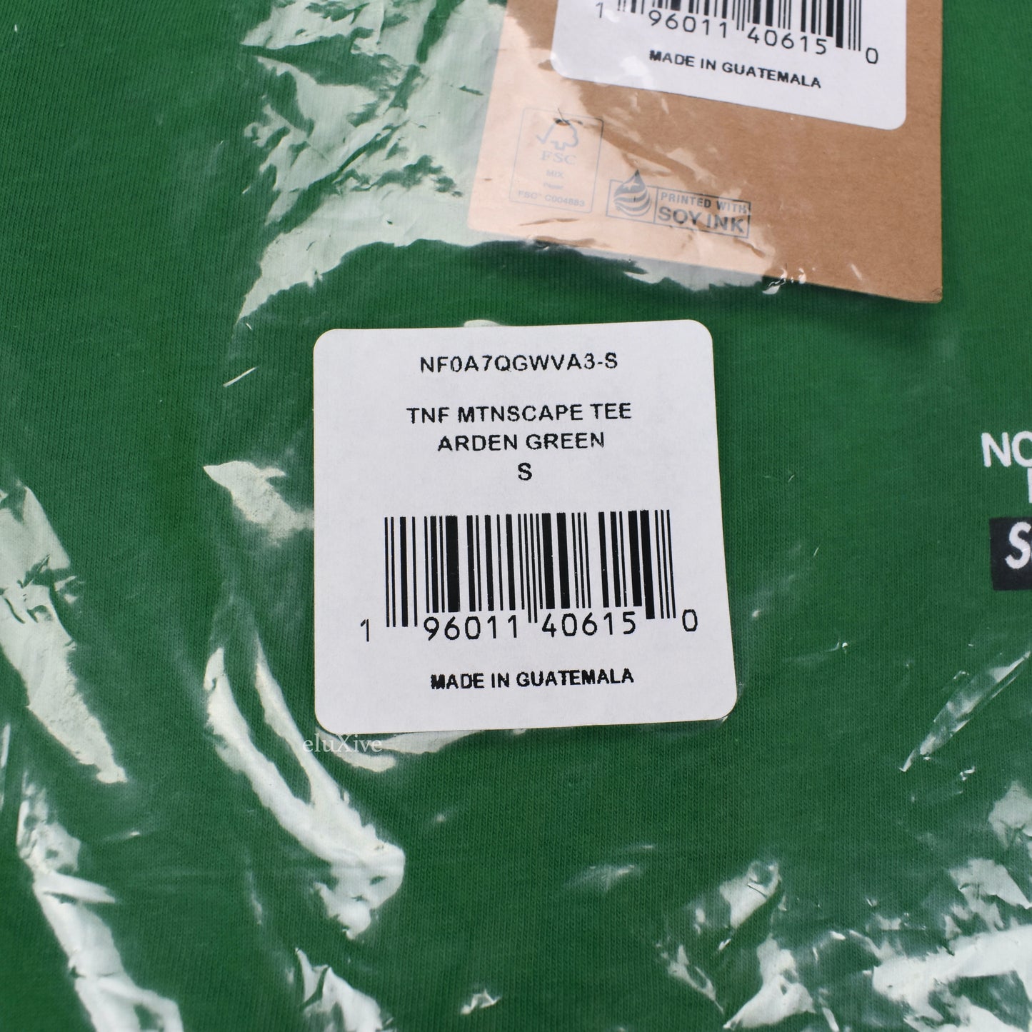 Supreme x The North Face - Green Mountains Logo T-Shirt