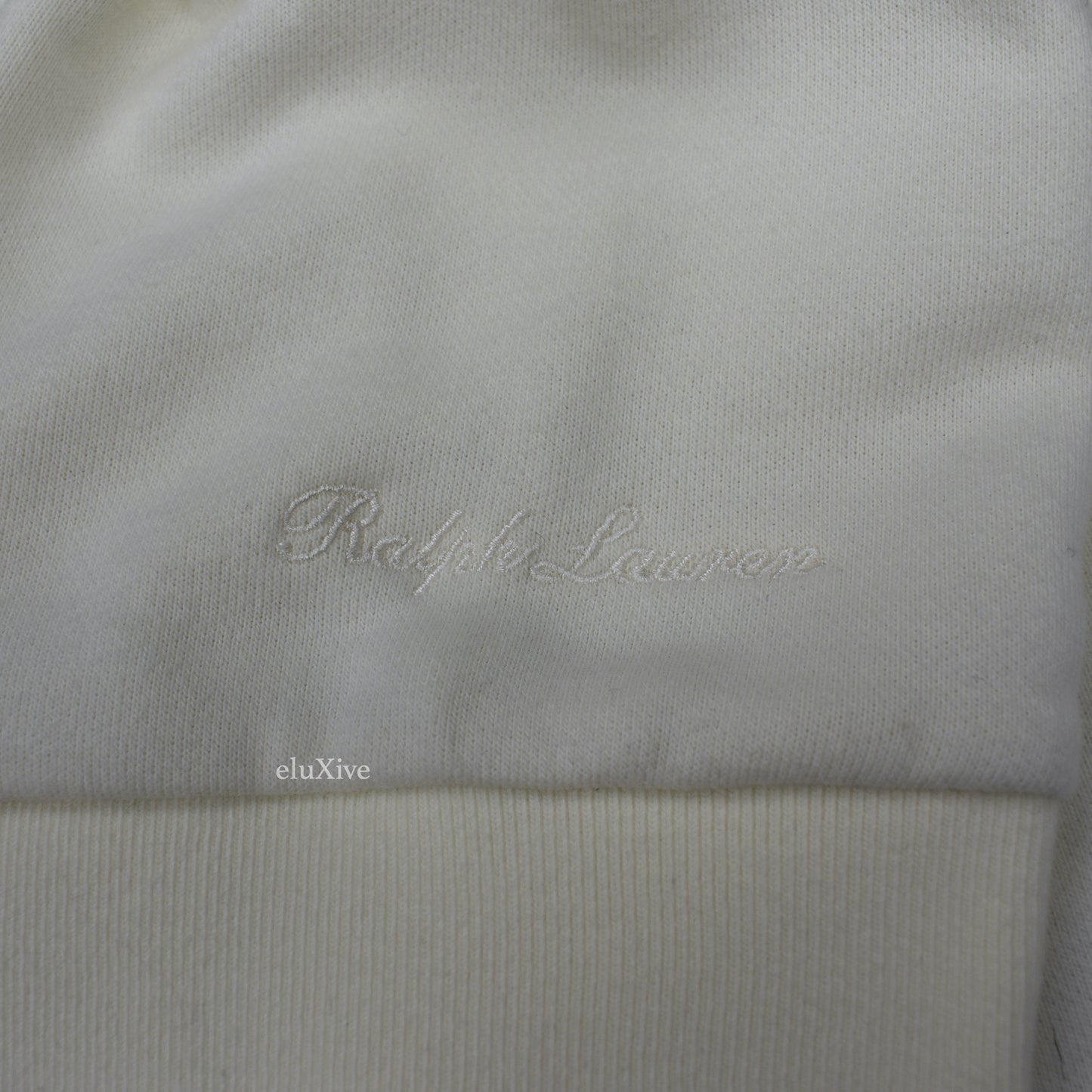 Ralph Lauren Purple Label - Tuxedo Polo Bear Sweatshirt (Cream)
