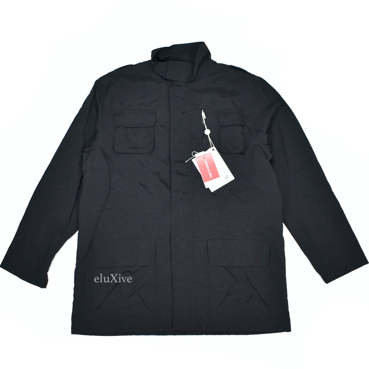 Versace Classic - Black Waterproof Field Jacket