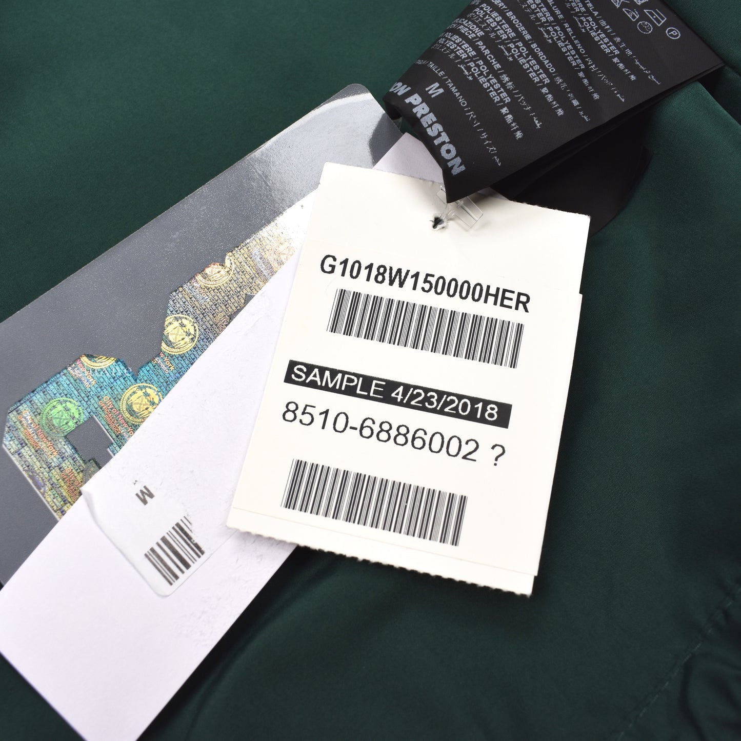 Heron Preston - DSNY Logo Coaches Jacket