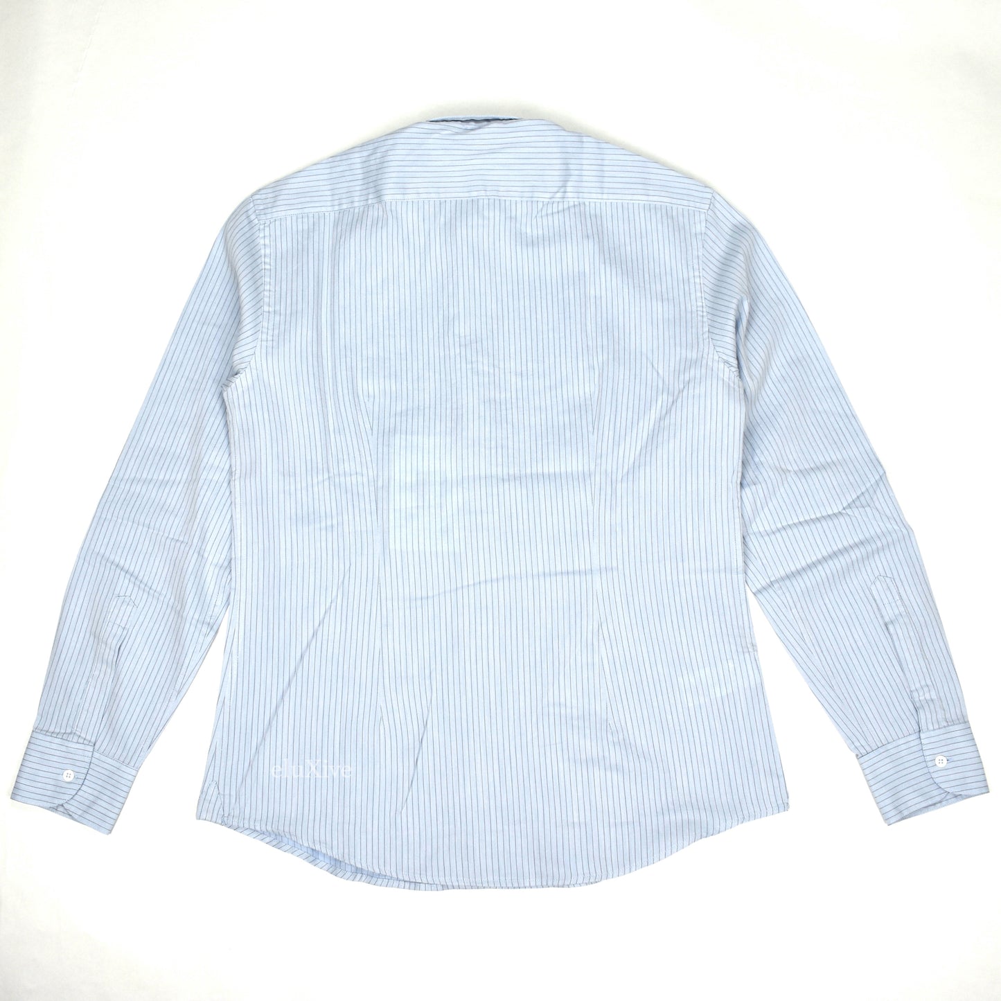 Barena - Blue Striped Cotton / Wool Button Down Shirt