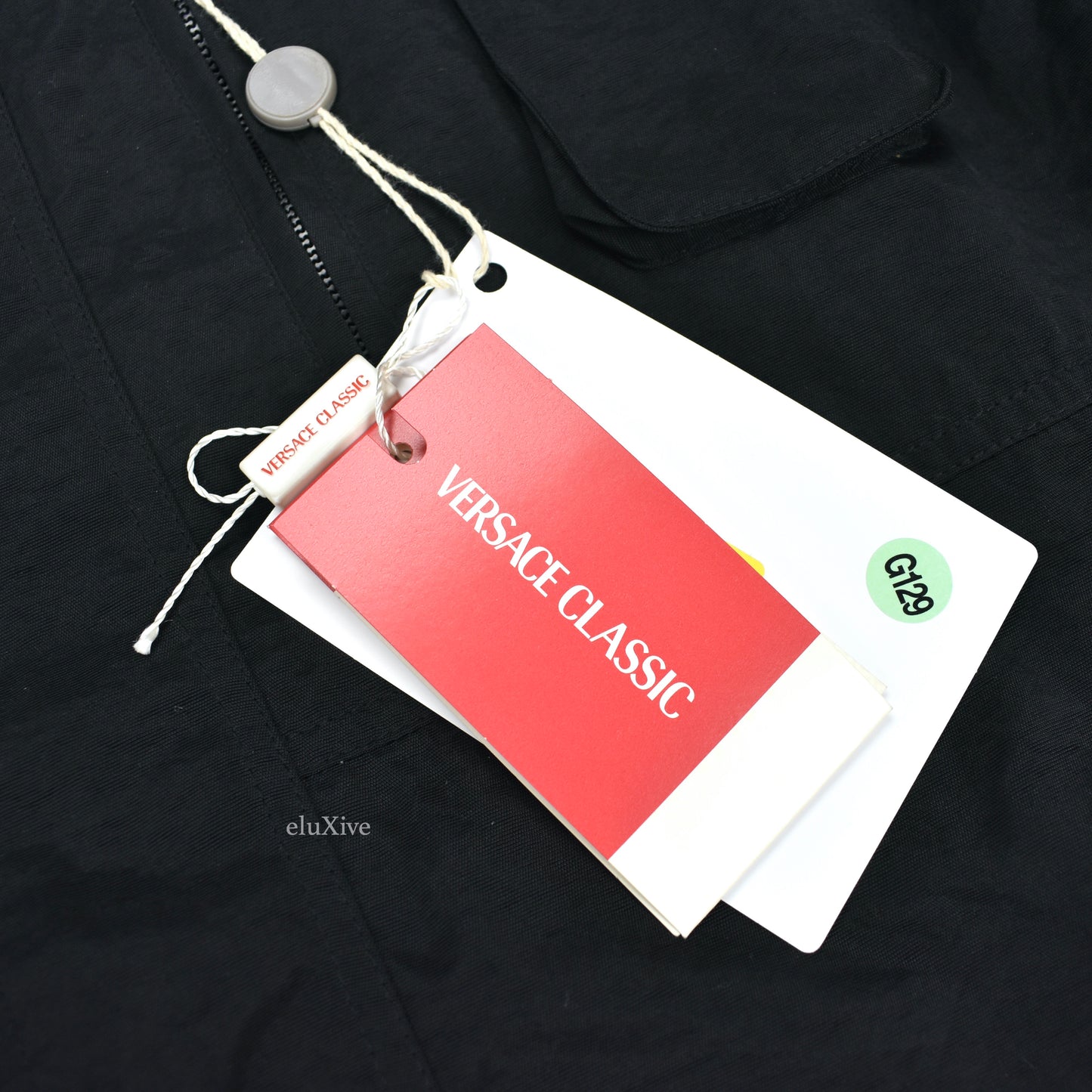 Versace Classic - Black Waterproof Field Jacket