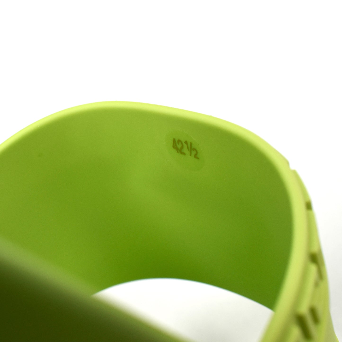 Versace - Neon Green Palazzo Medusa Pool Slides