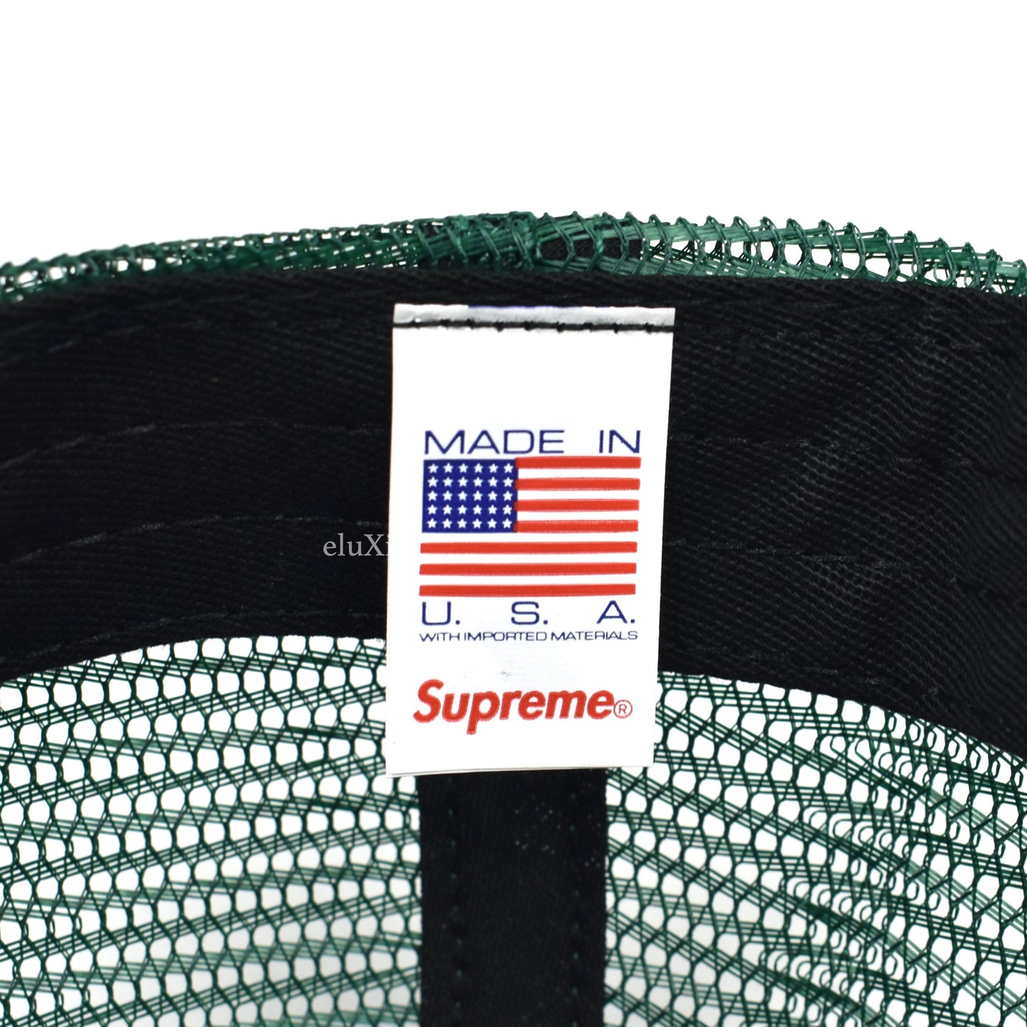 Supreme - Pinup Logo Trucker Hat (Green)