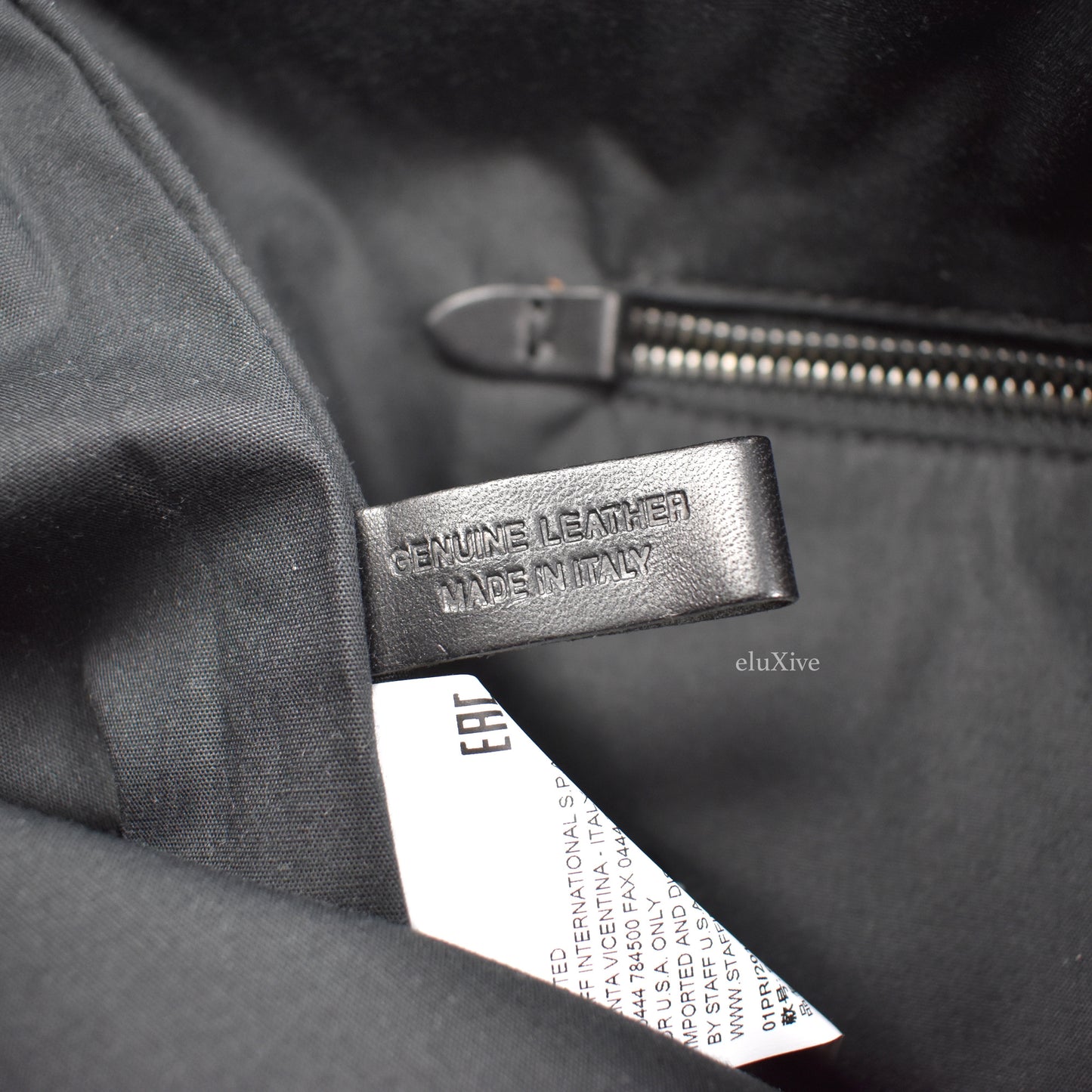 Maison Margiela - Black Canvas & Leather Shoulder Bag