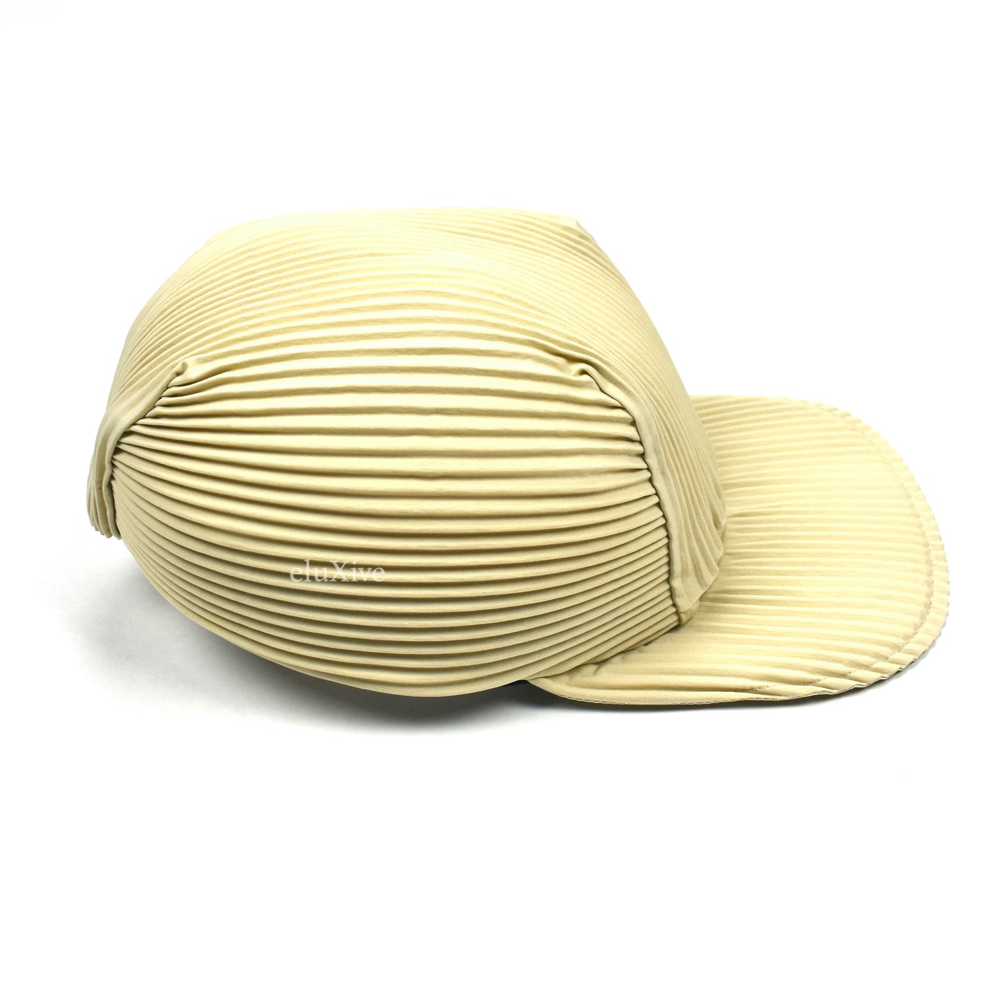 Issey Miyake - Beige Homme Plisse Pleated Hat