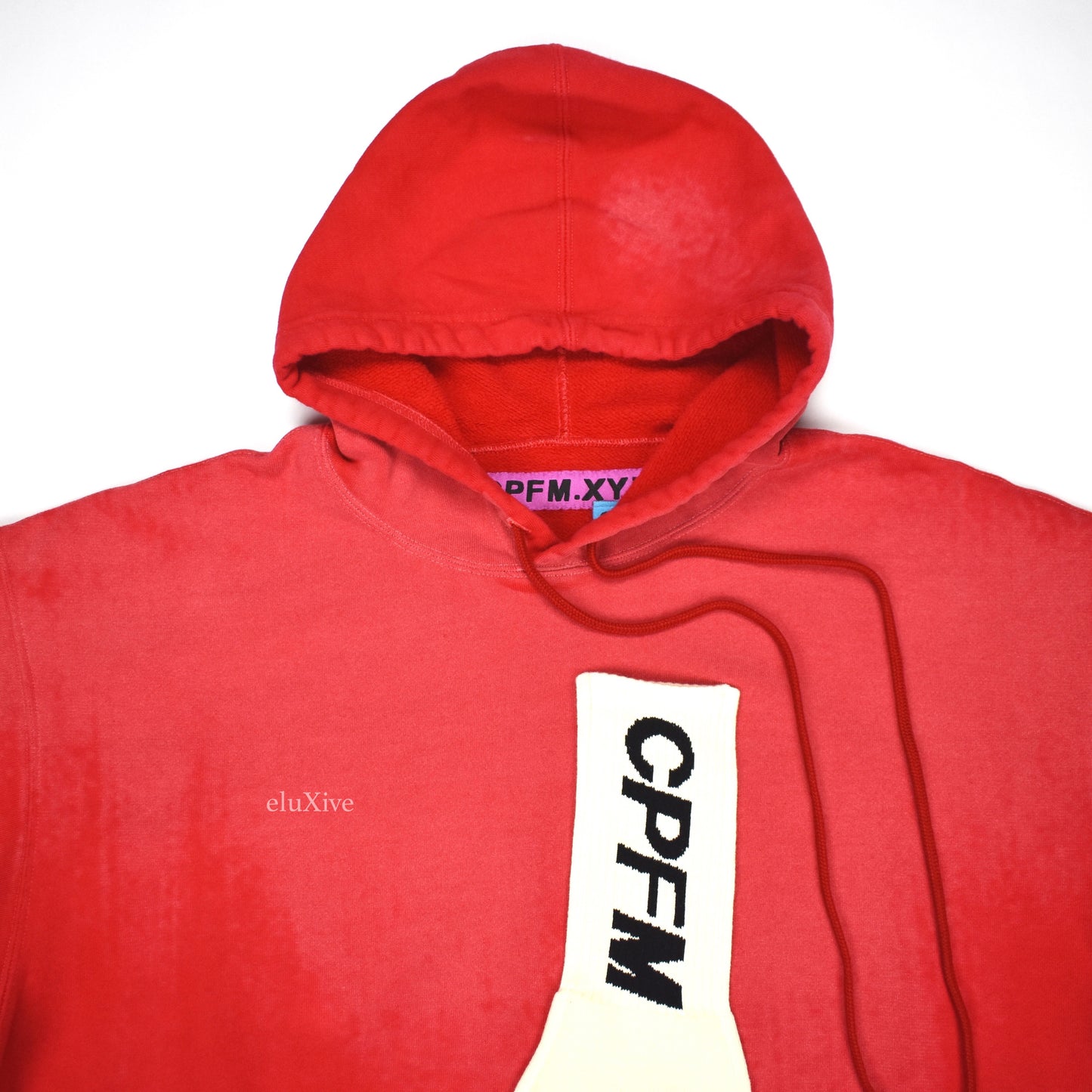 Cactus Plant Flea Market - CPFM Sock Logo Hoodie (Red)