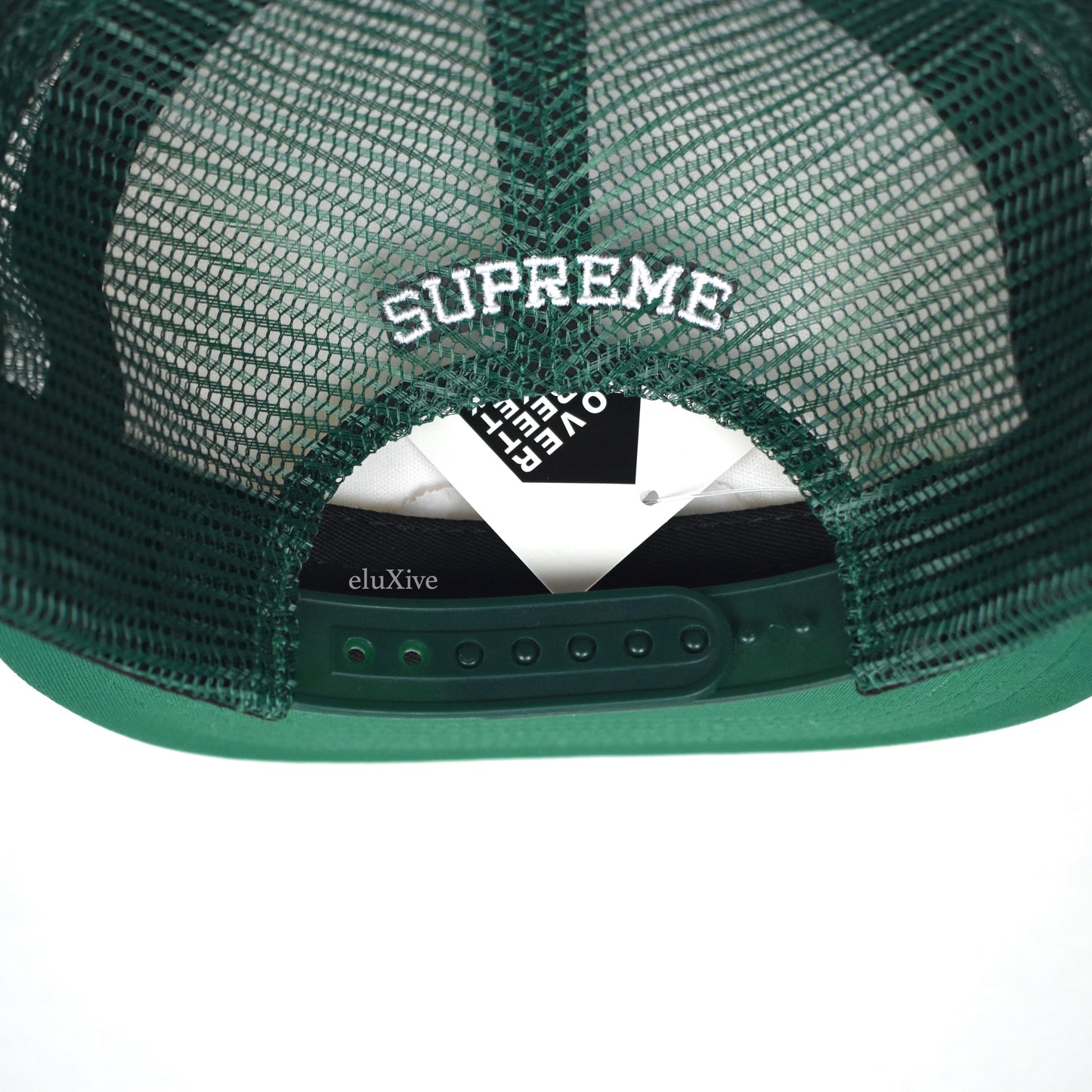 Supreme - Pinup Logo Trucker Hat (Green)
