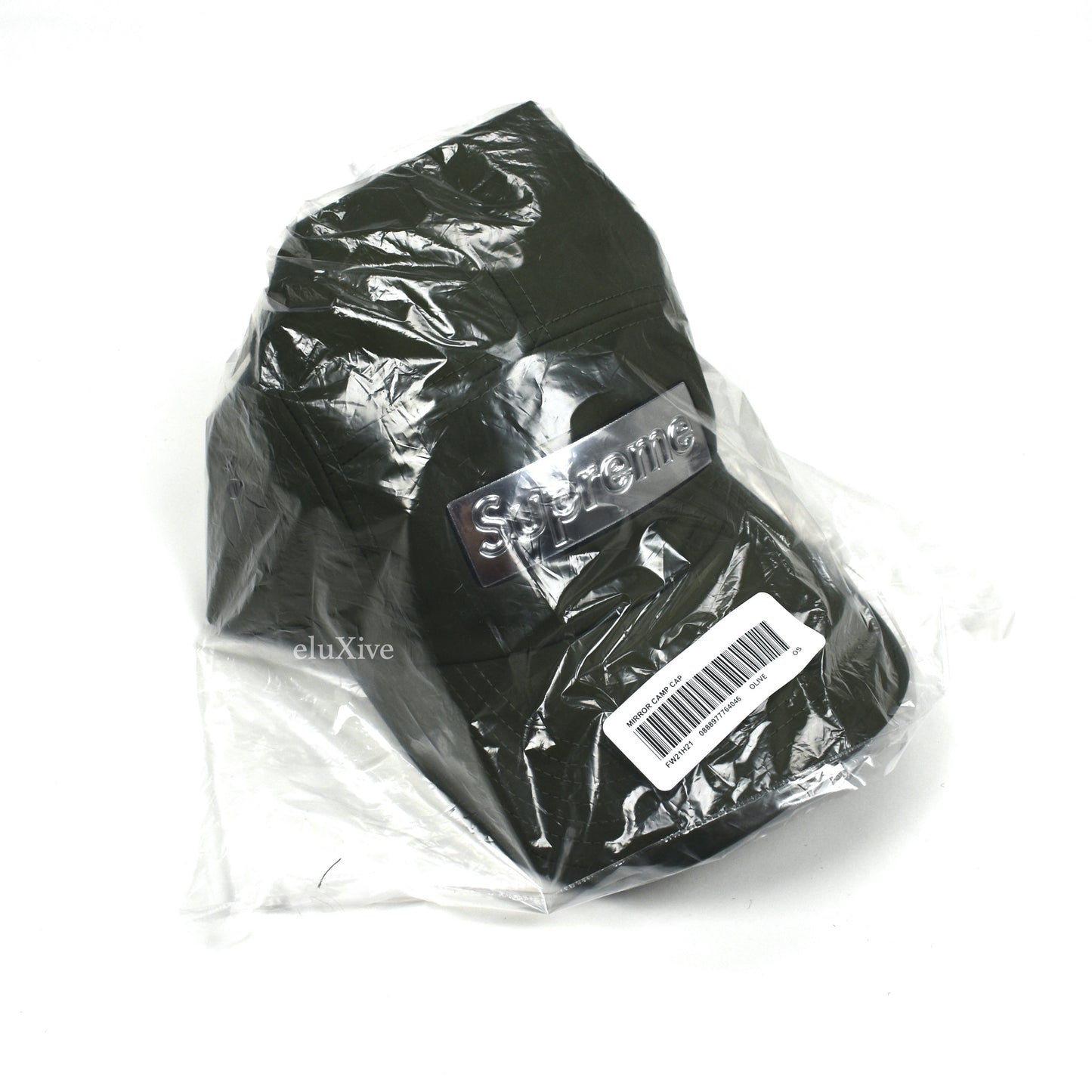 Supreme - Mirror Box Logo Hat (Olive)