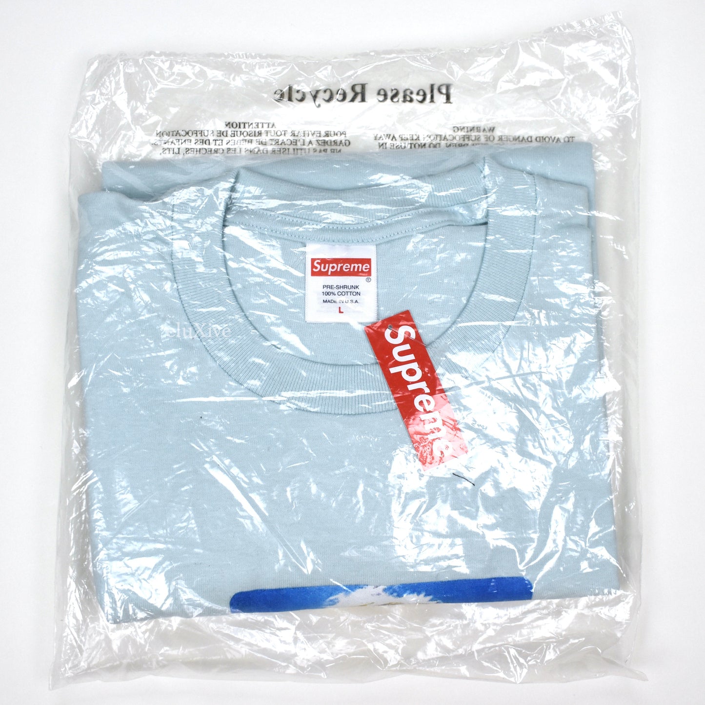 Supreme - Kurt Cobain Photo T-Shirt (Pale Blue)