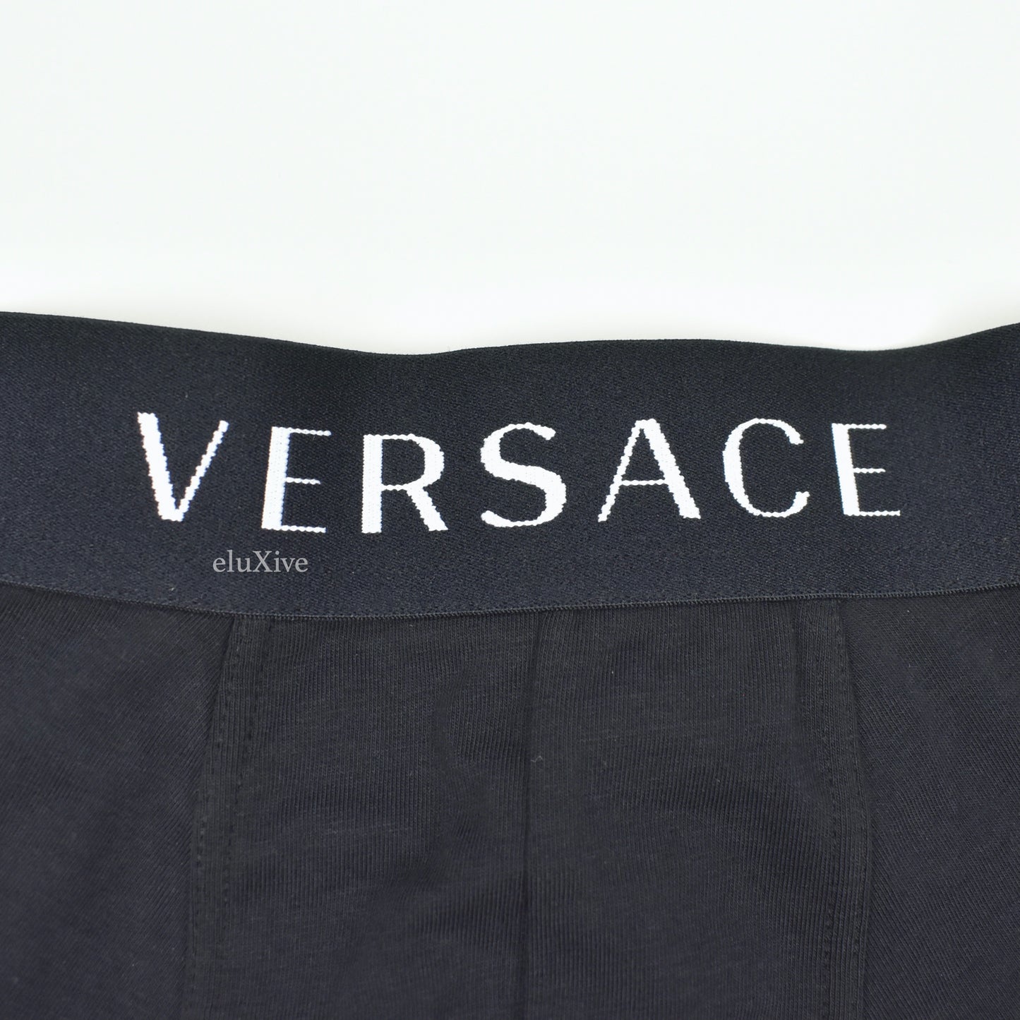 Versace - Black Logo Boxer Briefs (3-Pack)