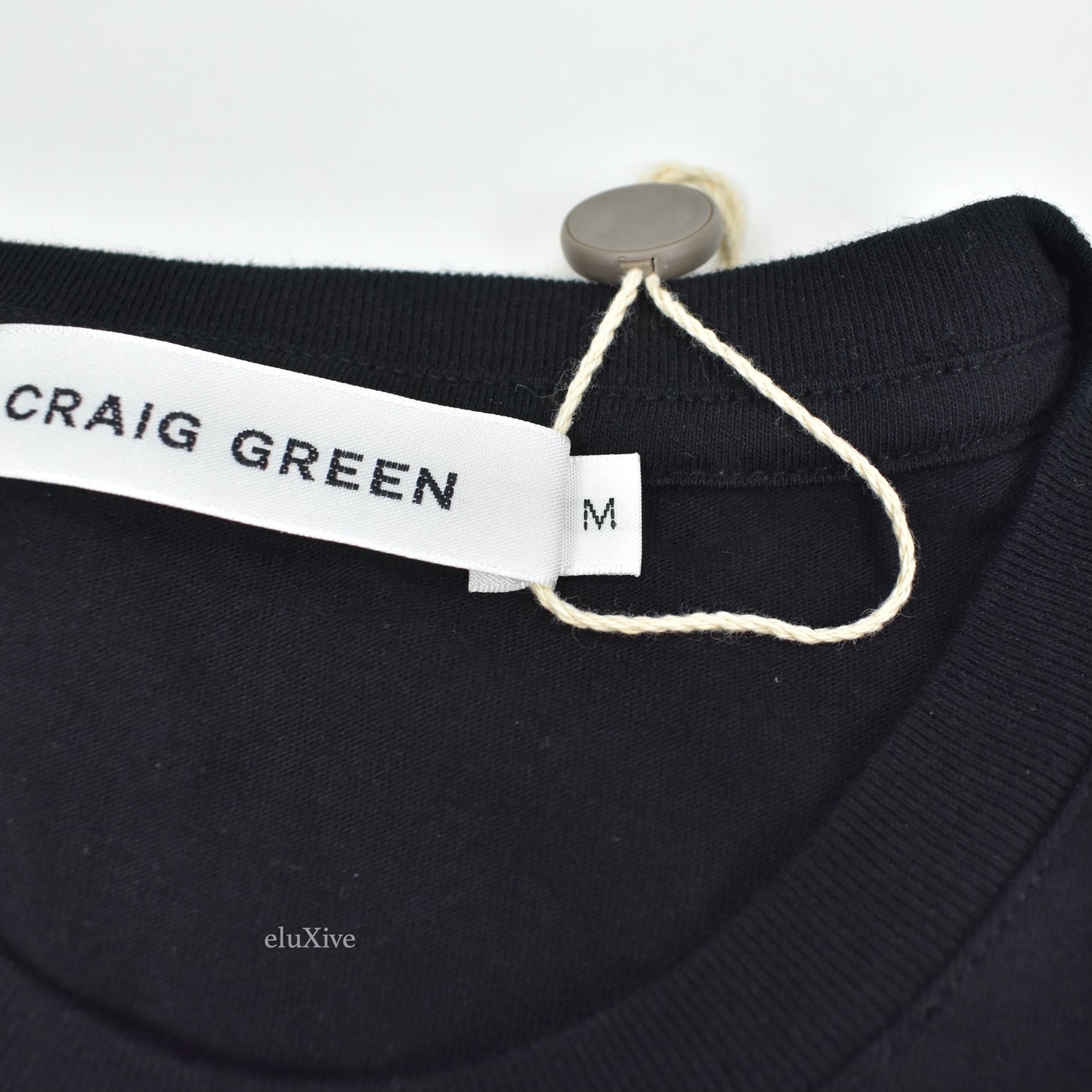 Craig Green - Black Hole Embroidered T-Shirt