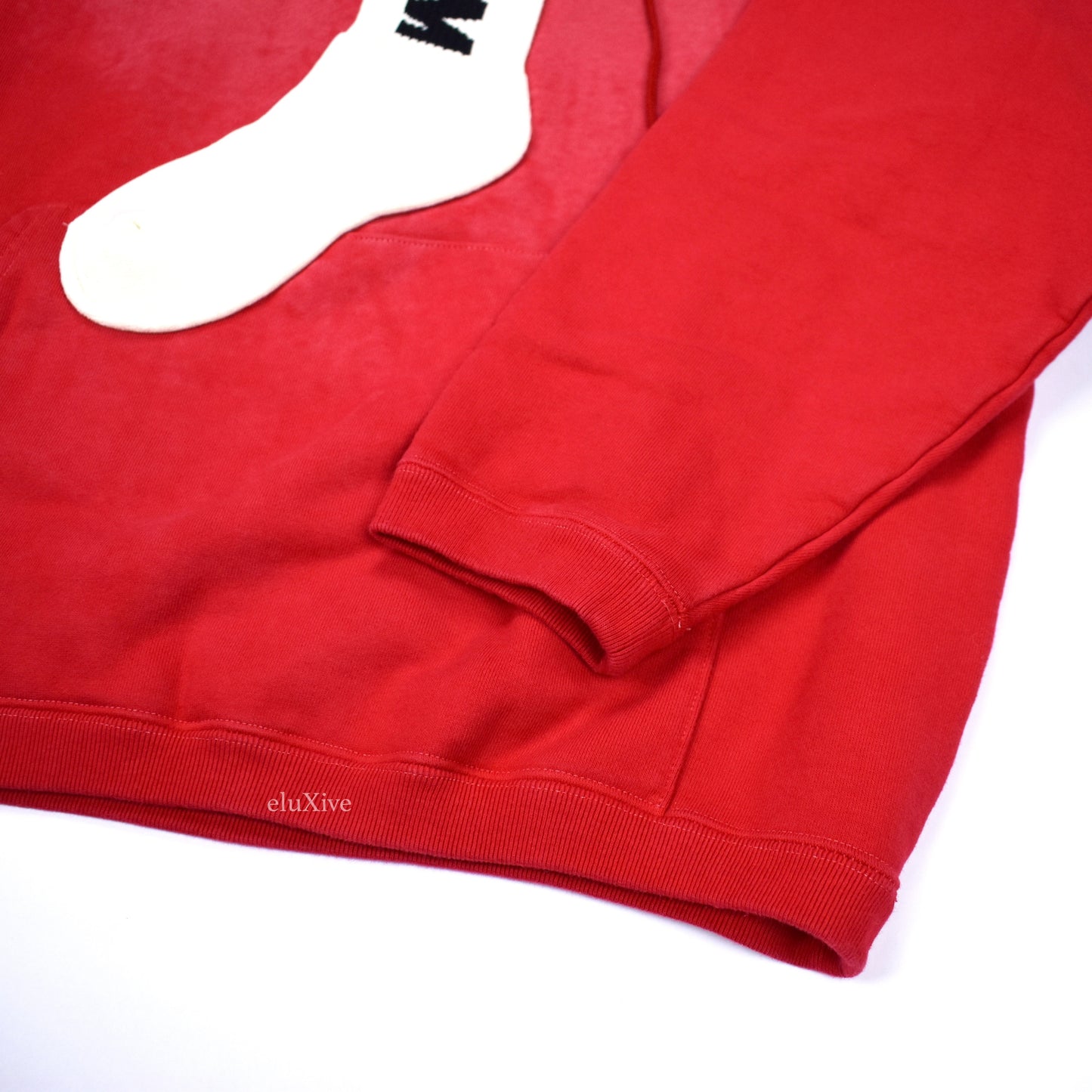 Cactus Plant Flea Market - CPFM Sock Logo Hoodie (Red)