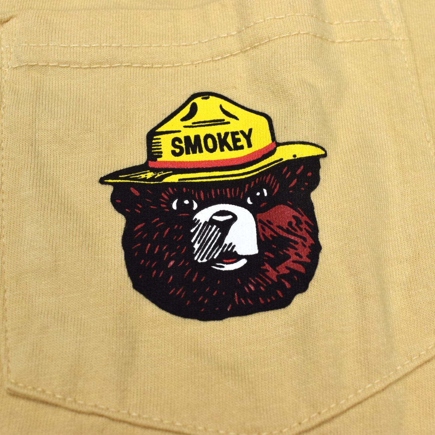 Noah - Beige Smokey the Bear T-Shirt