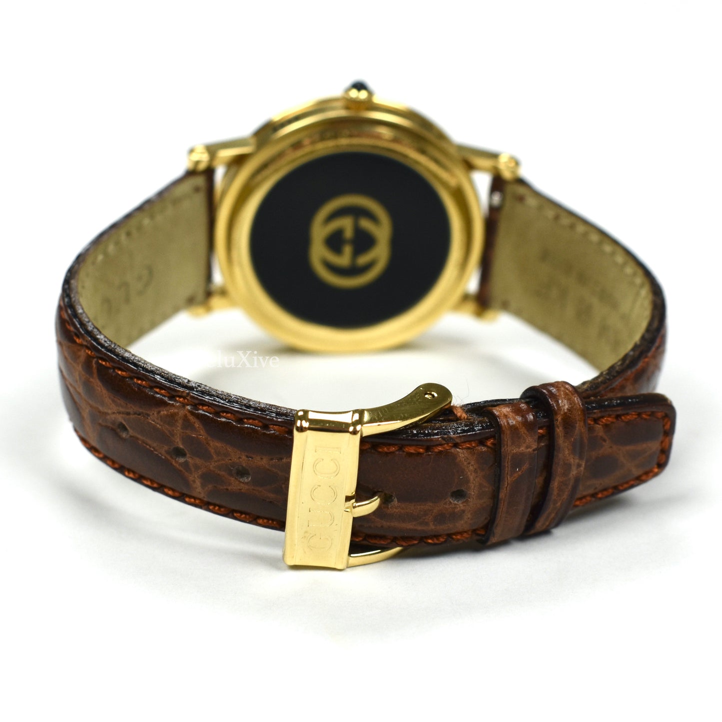 Gucci - 7200M Gold White Dial Watch