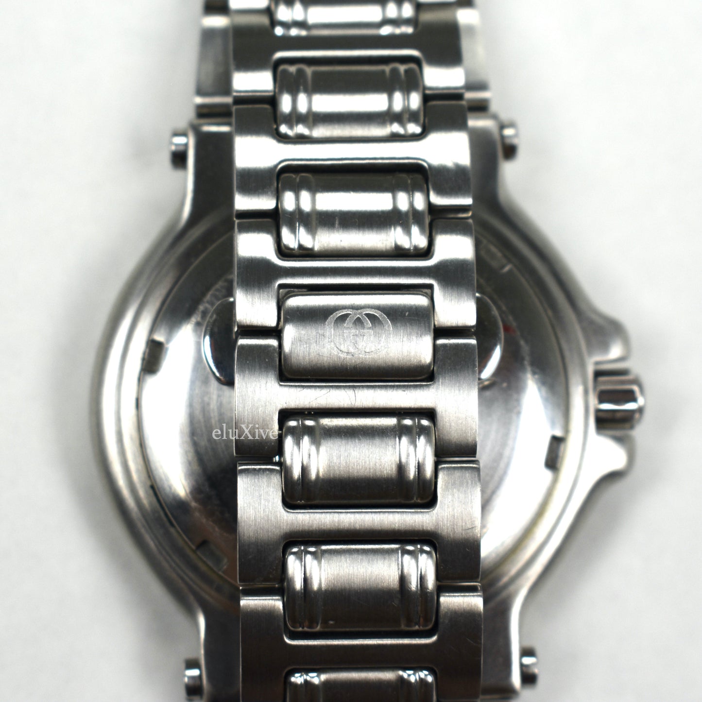 Gucci - 9700 Stainless Steel Black Dial Diver's Watch