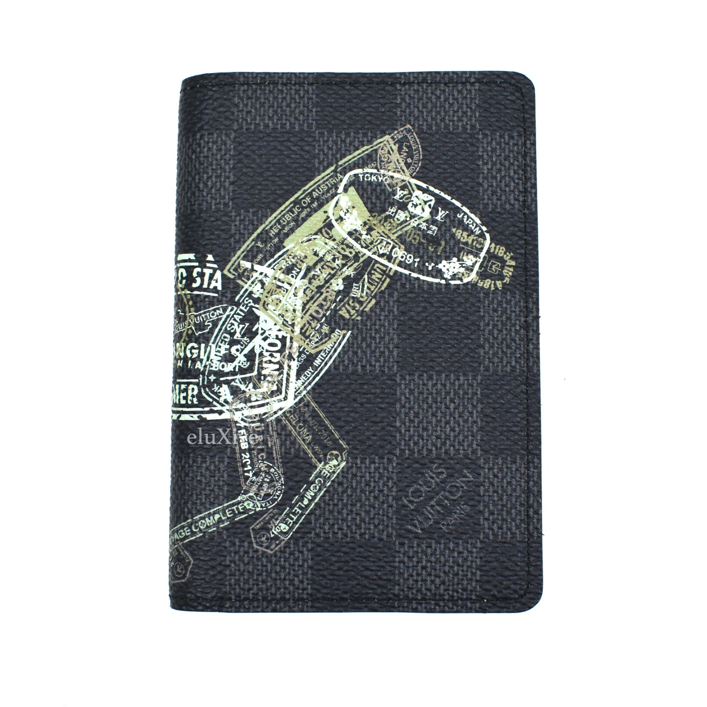 Louis Vuitton - Animal Passport Stamp Damier Pocket Organizer