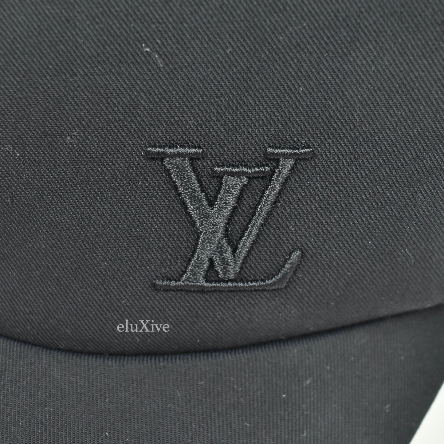 Louis Vuitton - Black LV Mesh Monogram Trucker Hat