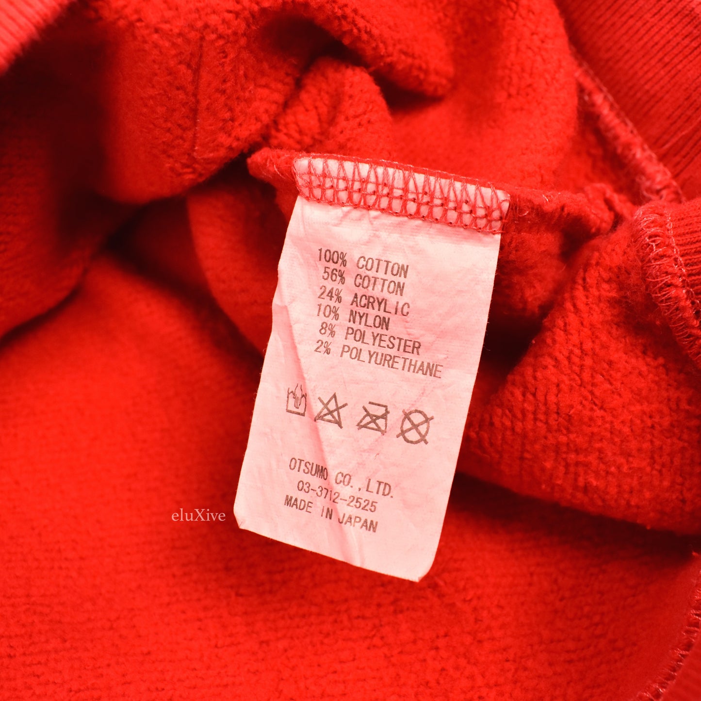 Cactus Plant Flea Market - CPFM Sock Logo Hoodie (Red)
