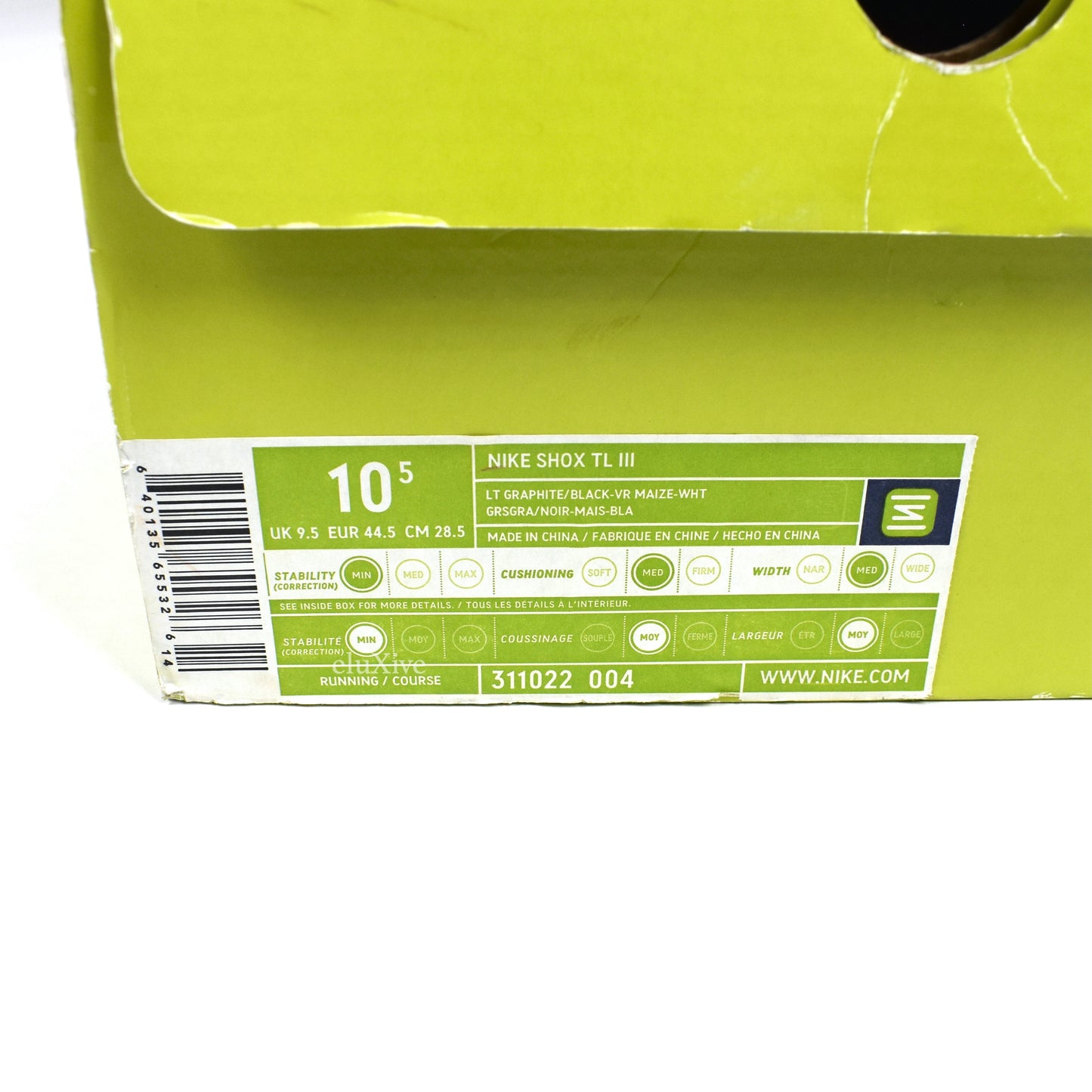 Nike - Shox TL3 OG (Graphite/Yellow/Black)