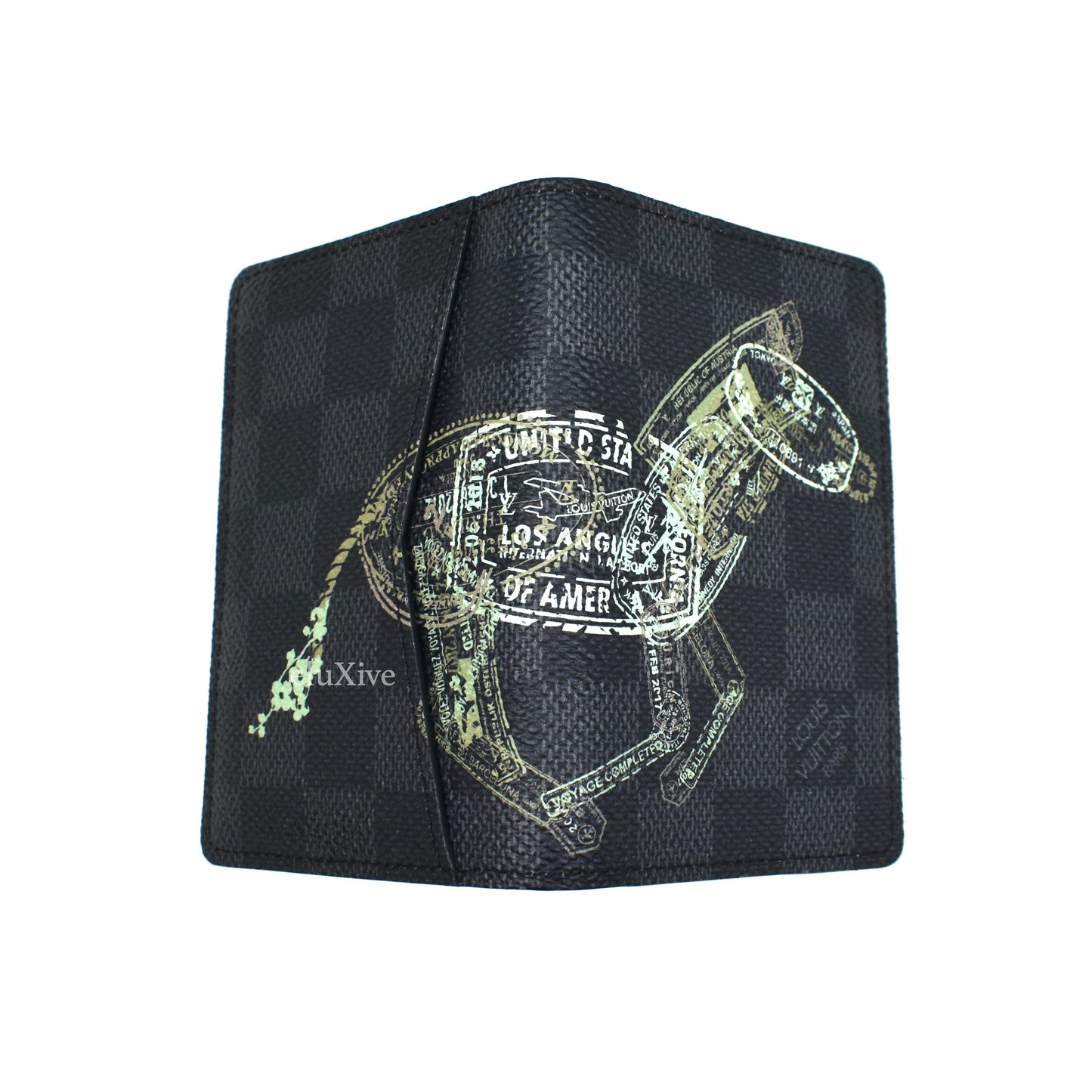 Louis Vuitton - Animal Passport Stamp Damier Pocket Organizer