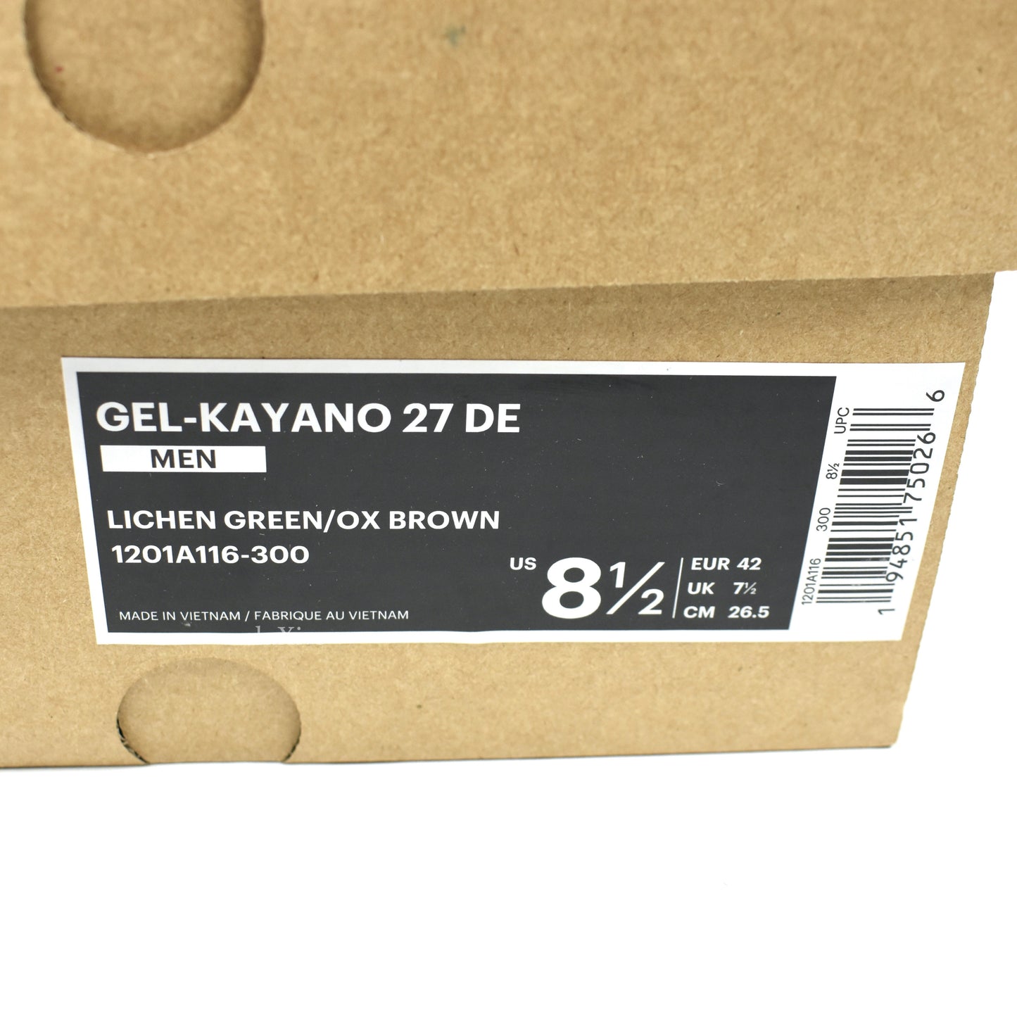 Asics x Vivienne Westwood - Gel Kayano 27 DE (Tan/Brown)