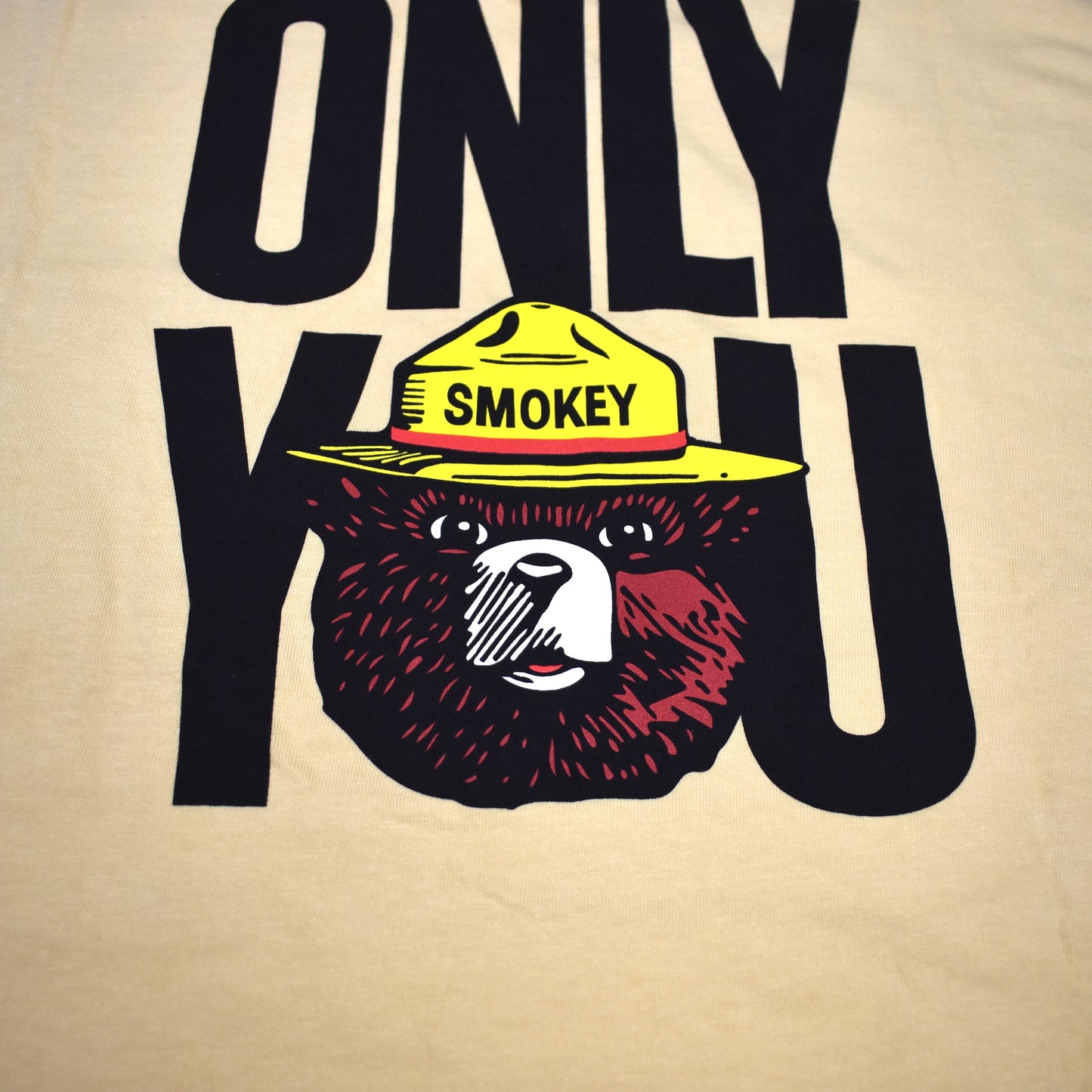 Noah - Beige Smokey the Bear T-Shirt