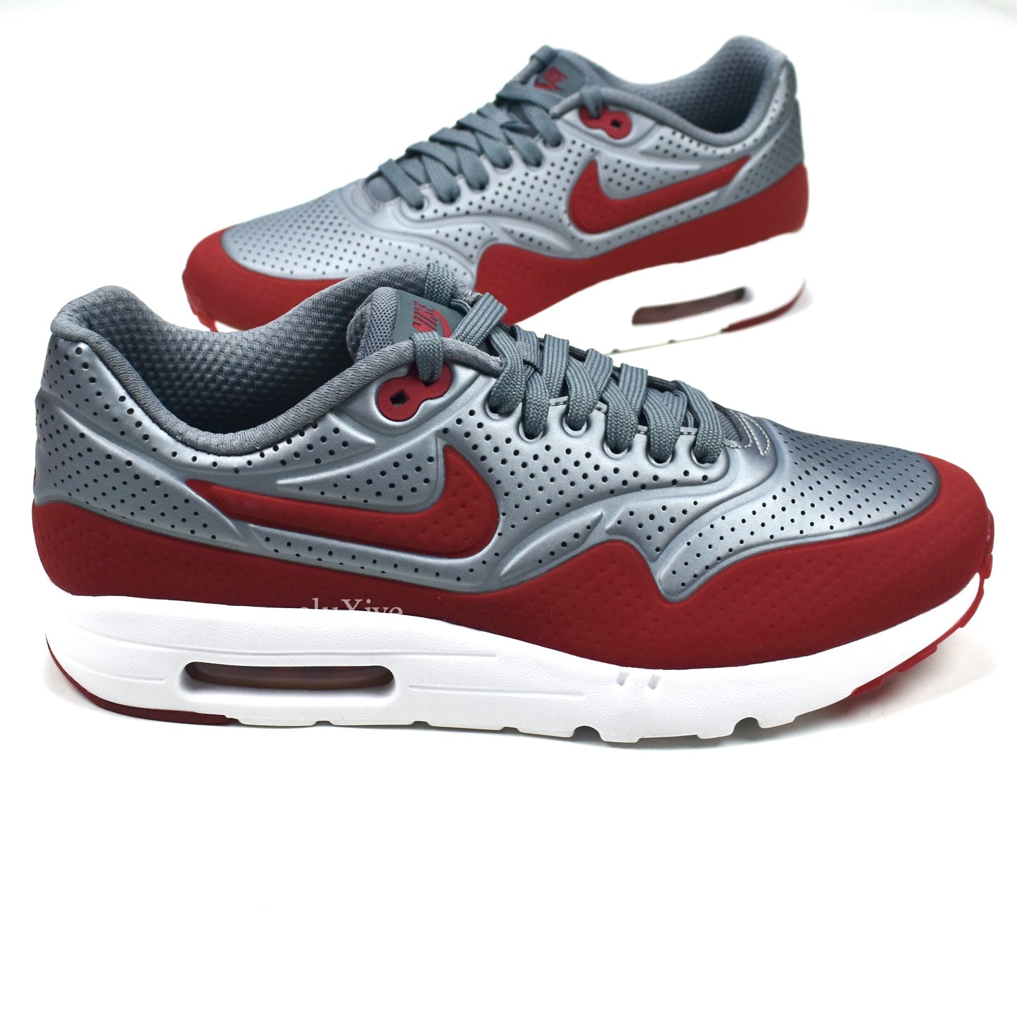 Nike - Air Max 1 Ultra Moire 'Anniversary' (Metallic Gray/Red/White)