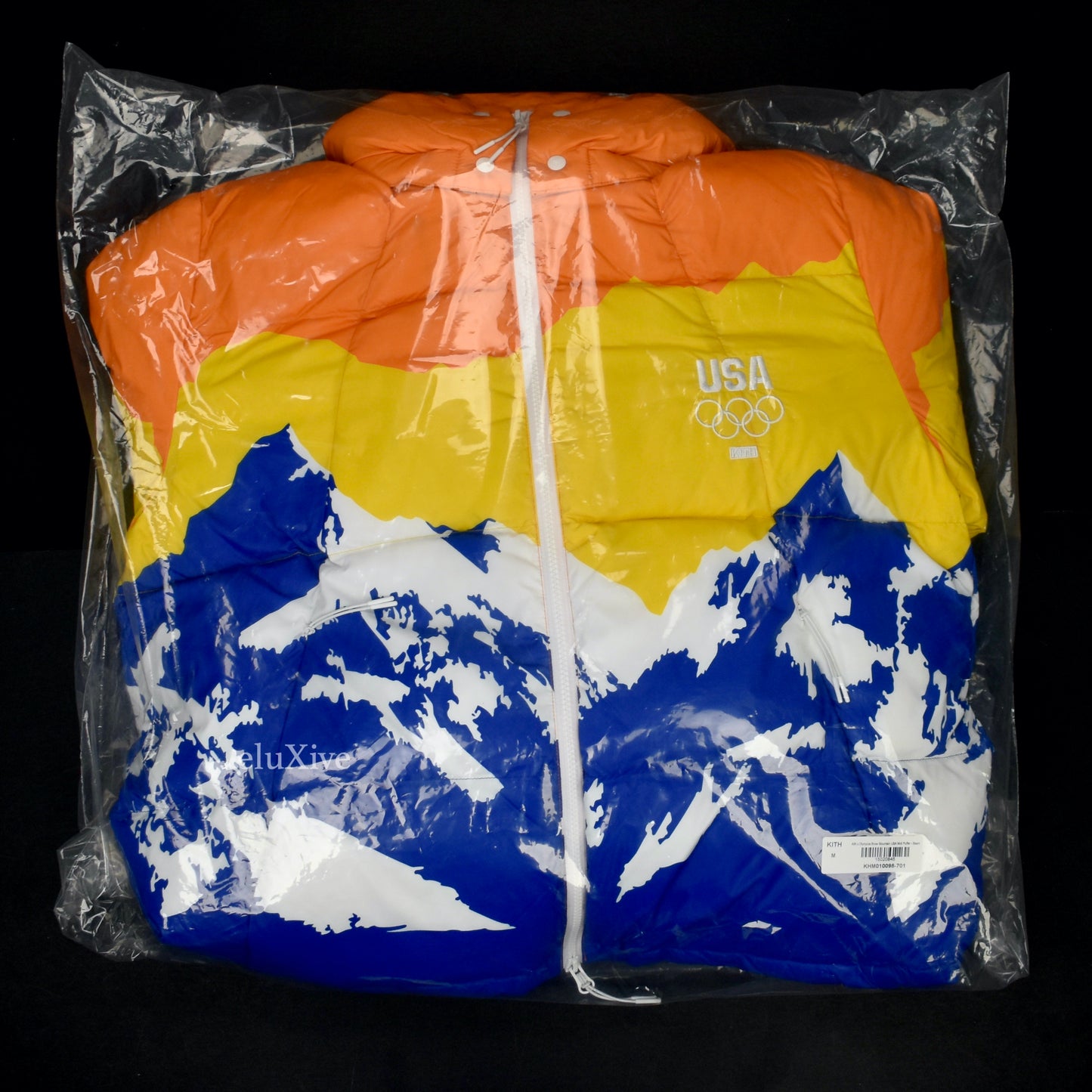 Kith - Team USA Mountain Print Puffer Jacket