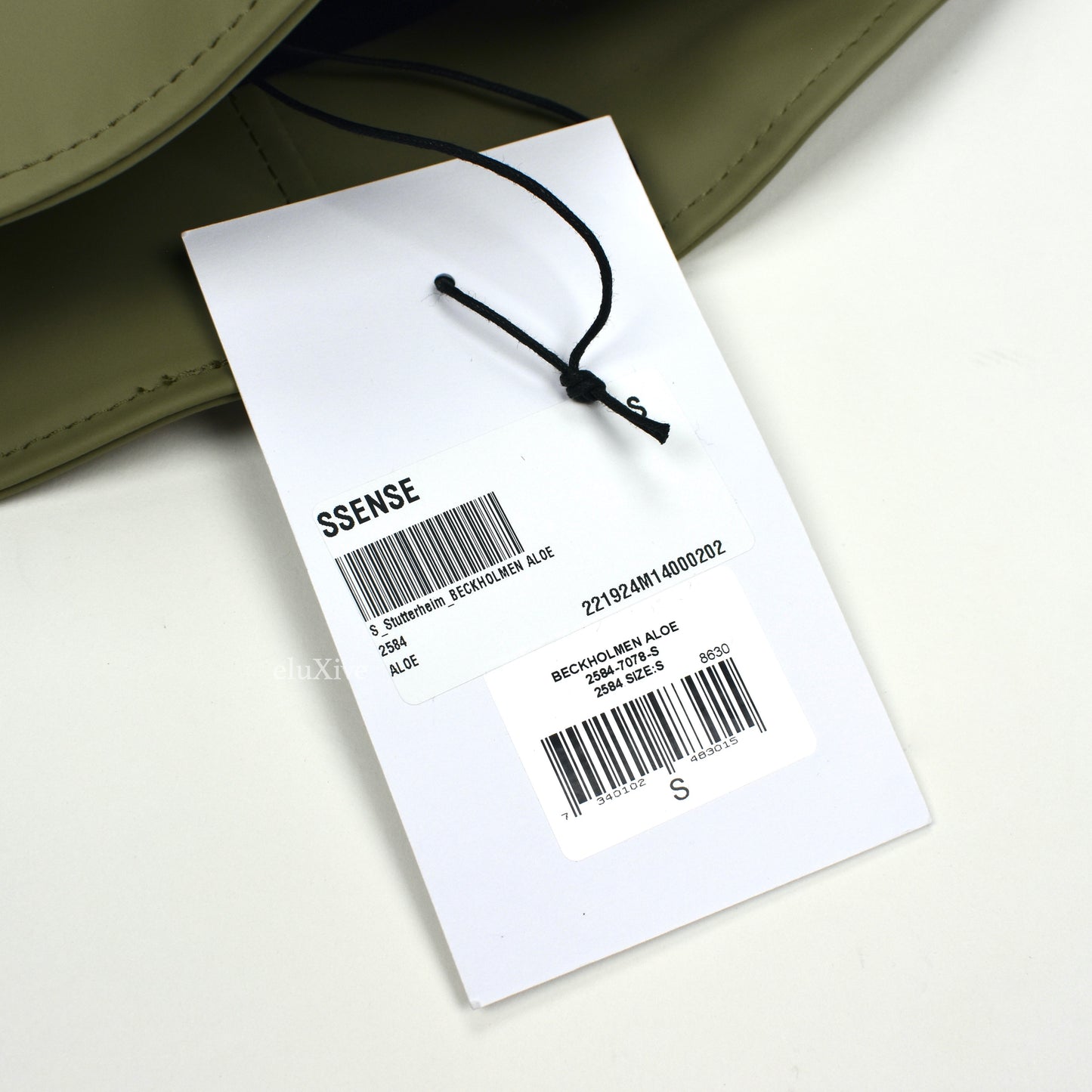 Stutterheim - Beckholmen Bucket Hat (Olive)