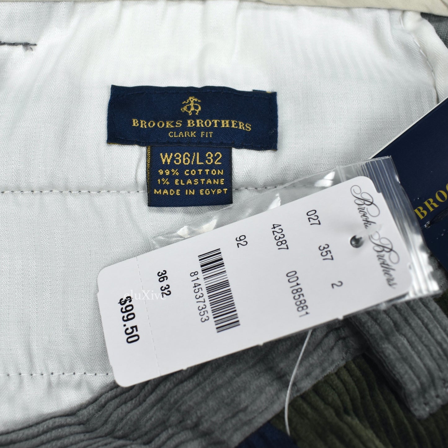Brooks Brothers - Paneled Corduroy Fun Pants