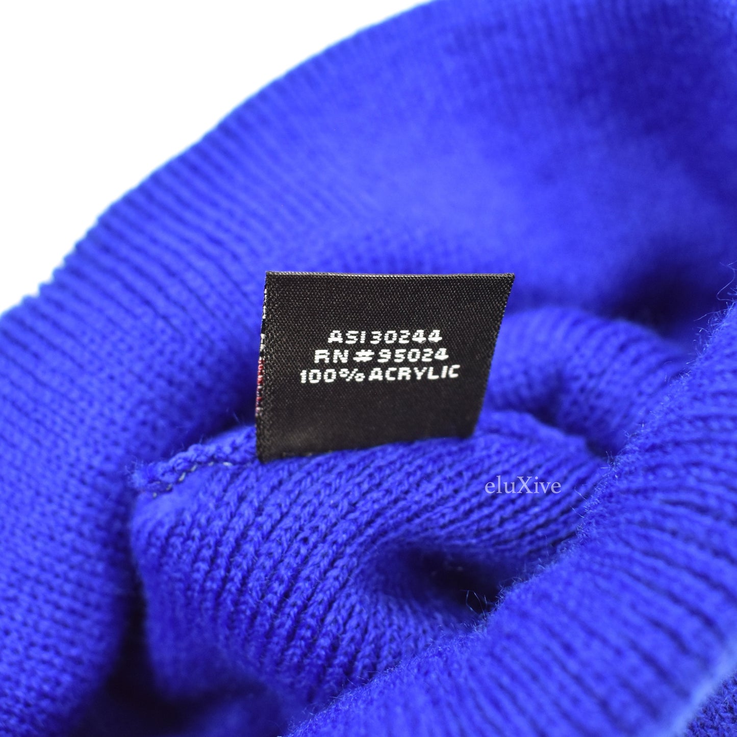 Online Ceramics - Logo Embroidered Beanie (Blue)