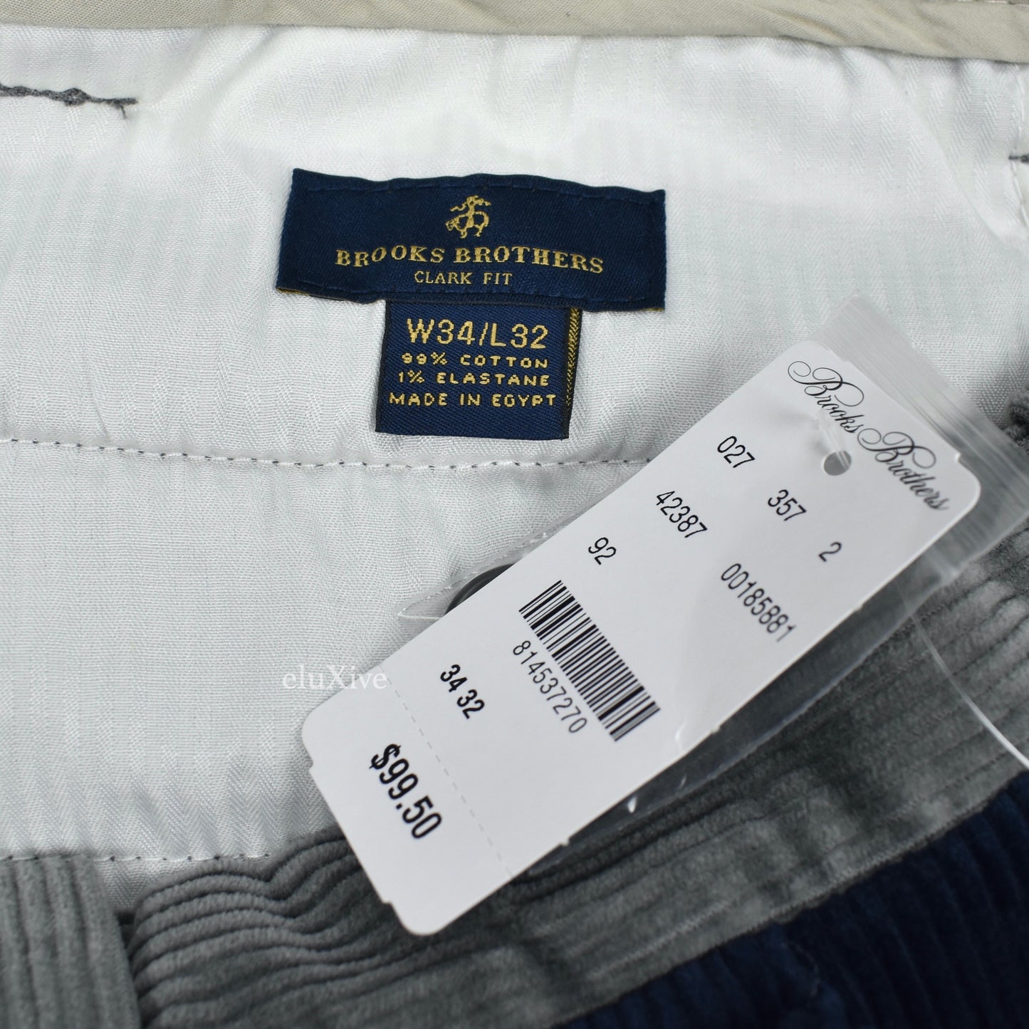 Brooks Brothers - Paneled Corduroy Fun Pants