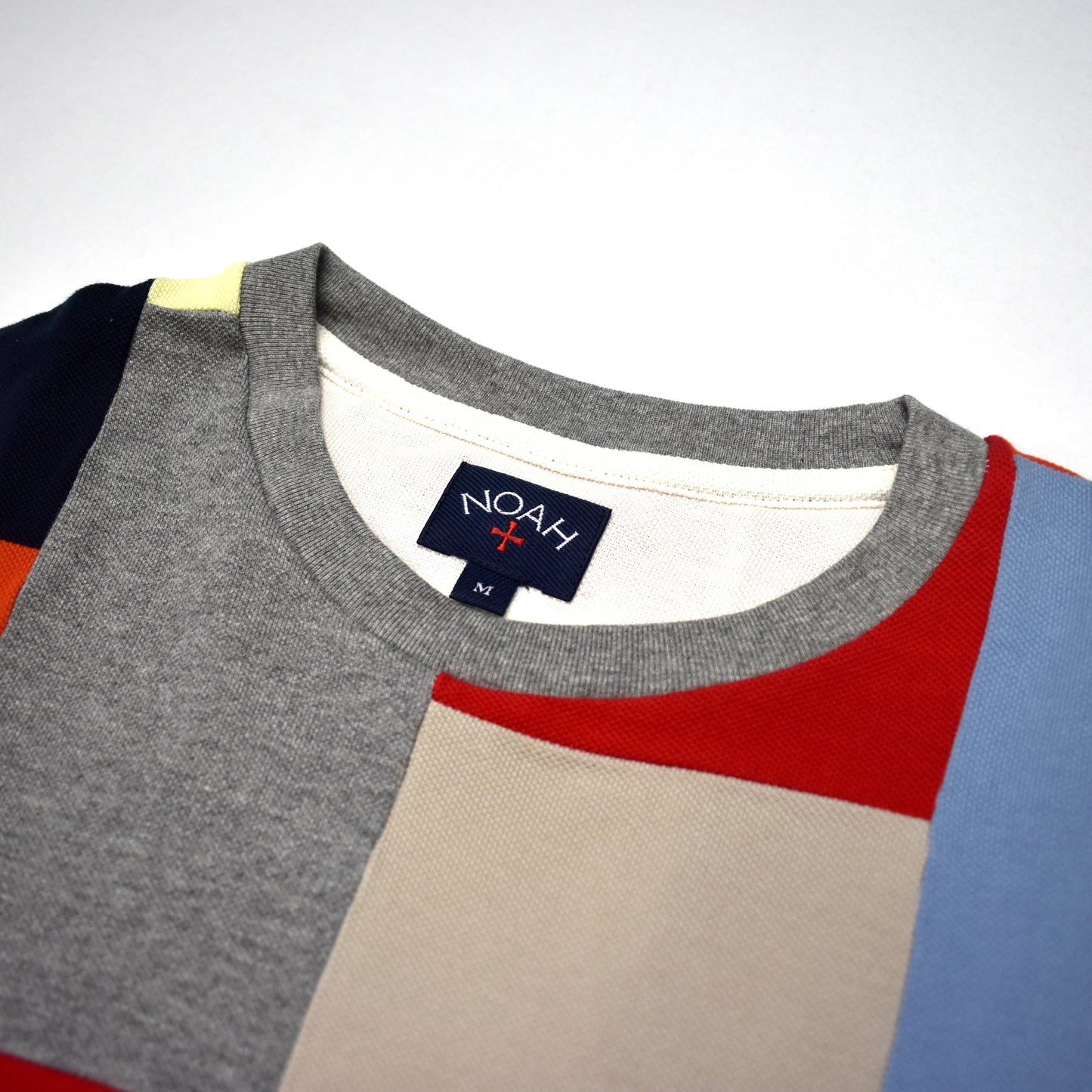 Noah - Patchwork Pique Logo Shirt