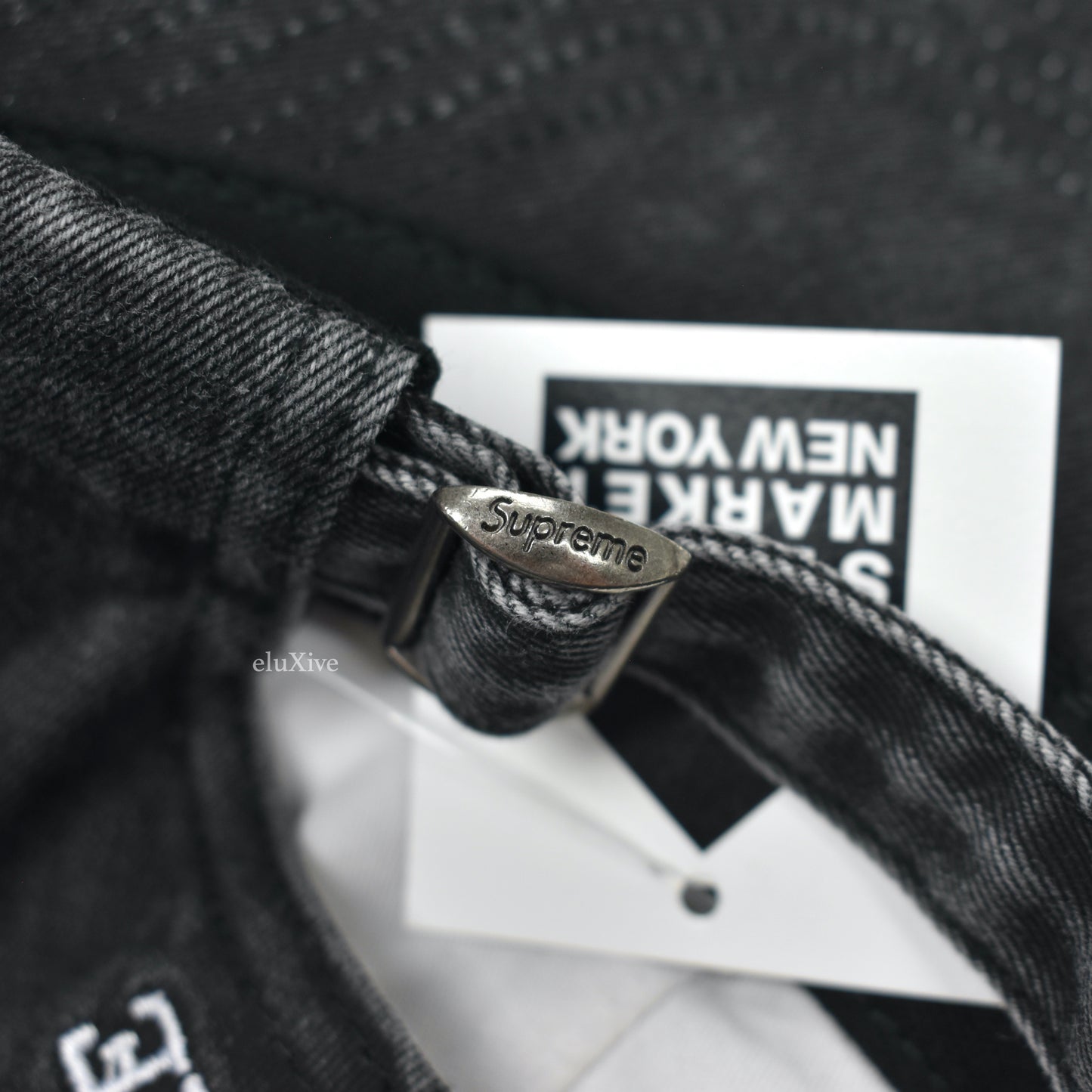 Supreme - Pigment Print S-Logo Hat (Black)