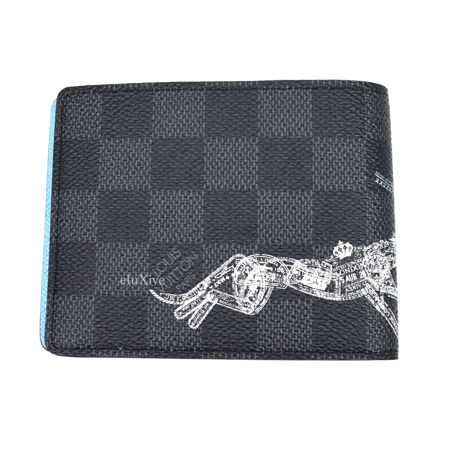 Louis Vuitton - Animal Passport Stamp Damier Slender Wallet