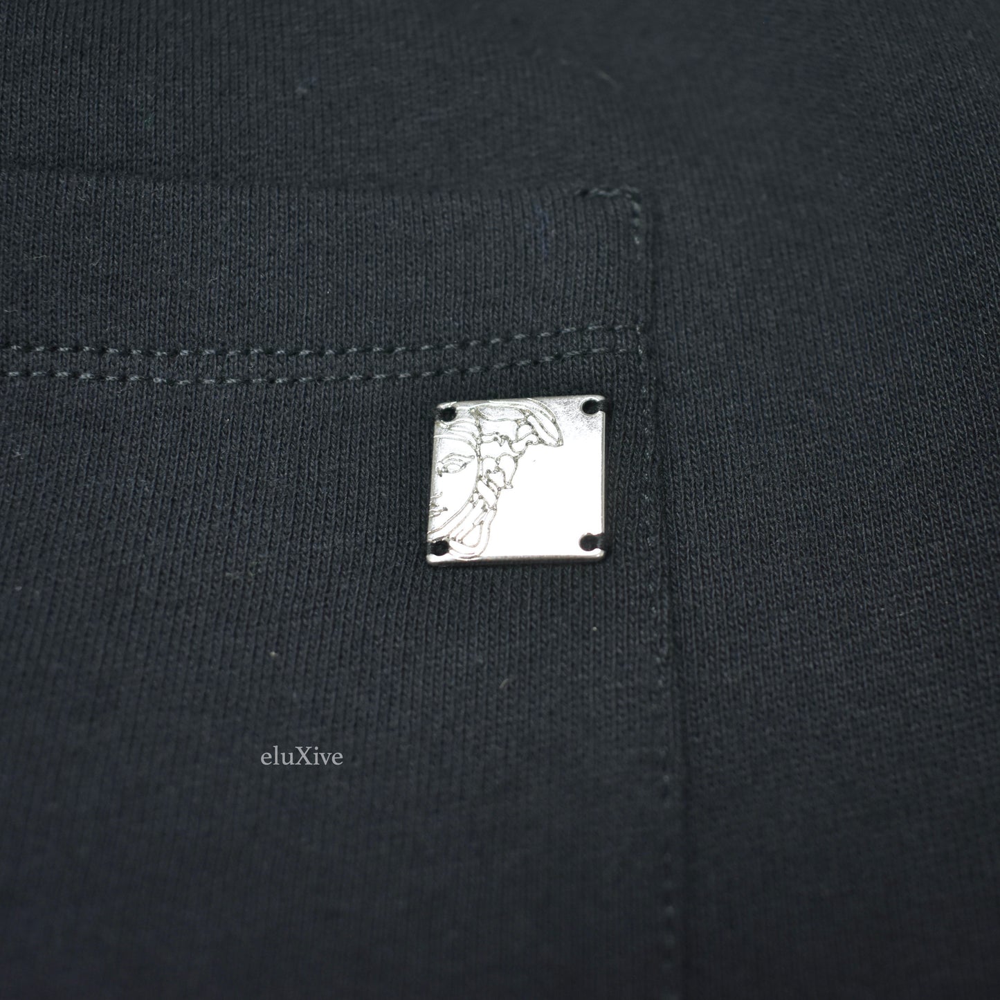 Versace Collection - Black Medusa Logo Jogger Pants
