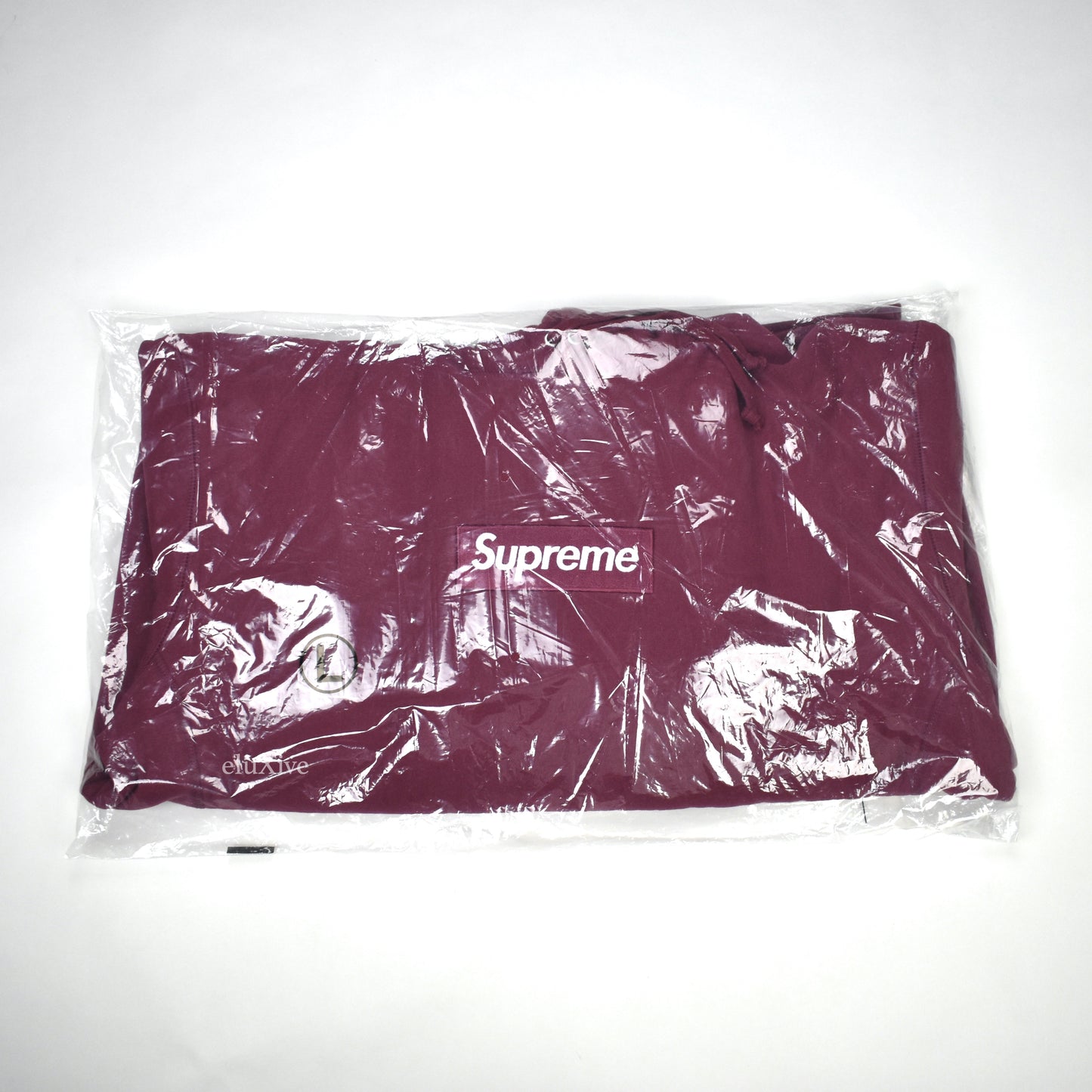 Supreme - Plum Box Logo Hoodie (FW21)