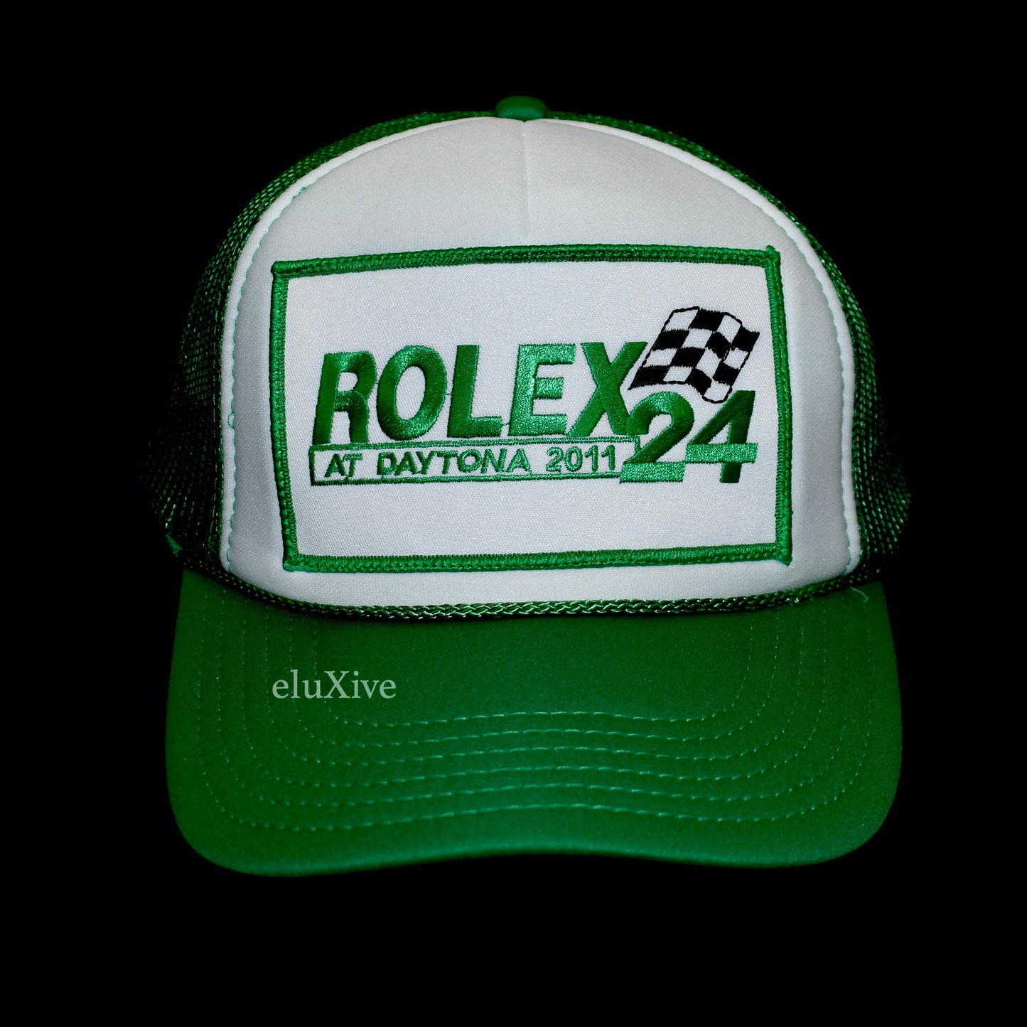 Retro - 2011 Rolex 24 at Daytona Vintage Patch Trucker Hat