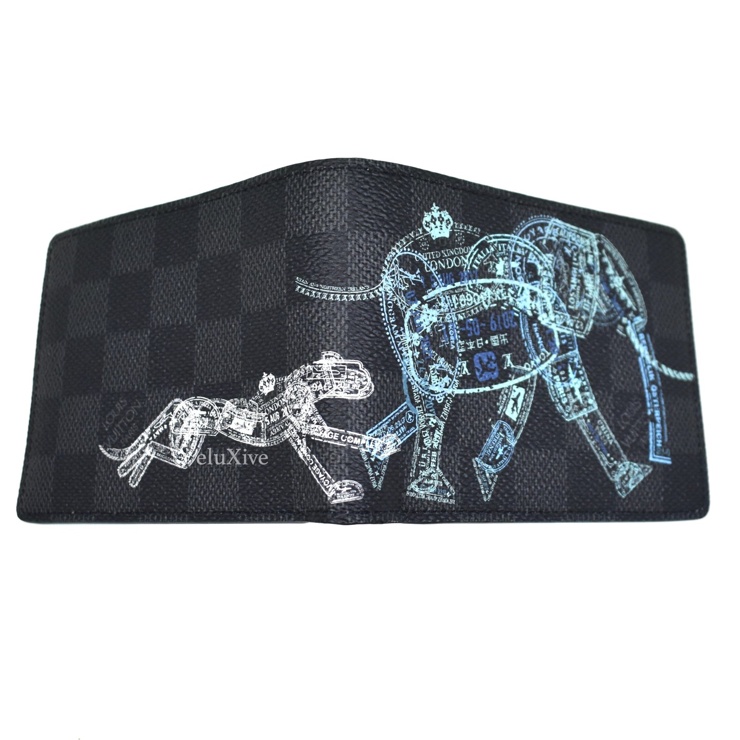 Louis Vuitton - Animal Passport Stamp Damier Slender Wallet